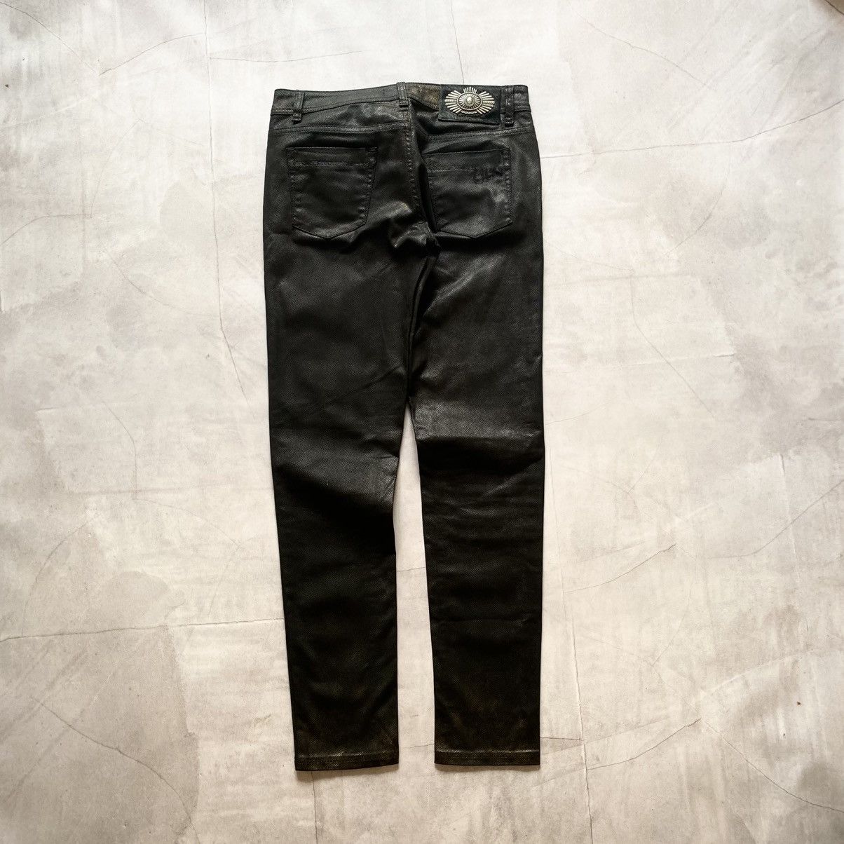 Roberto Cavalli Archive Just Cavalli Rare Snake Skin Black/Gold Print Pants Size 27" / US 4 / IT 40 - 2 Thumbnail