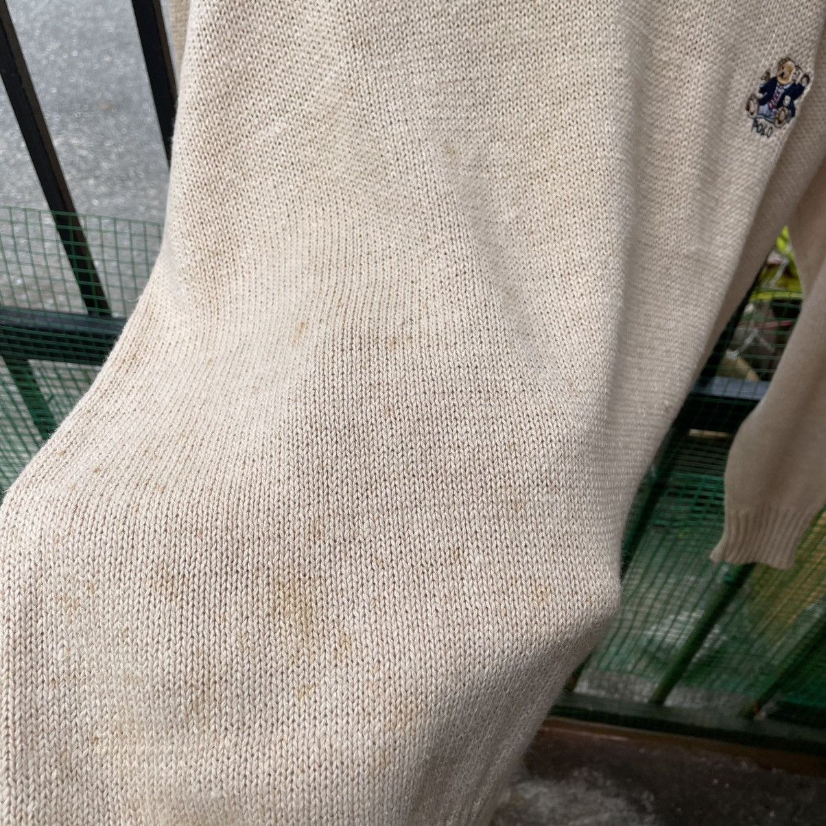 Polo Ralph Lauren 🔥Vintage Polo Ralph Lauren Polo Bear Logo Jumper Knitwear Size US M / EU 48-50 / 2 - 14 Thumbnail