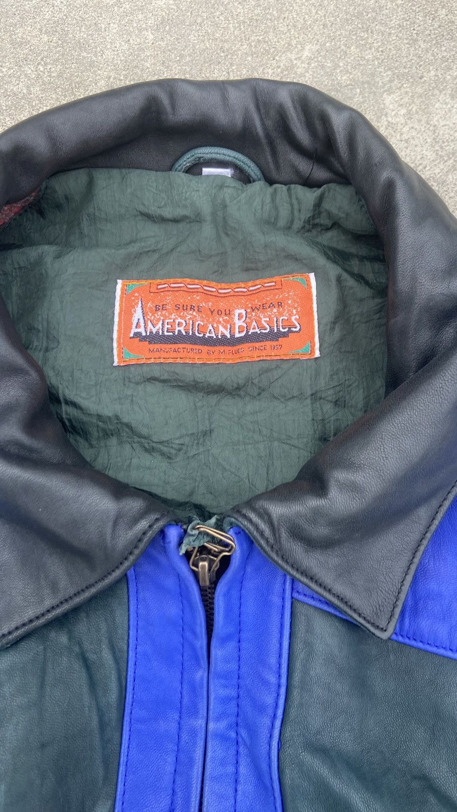 Michael Hoban 🟤Vintage American Basic Leather Jacket Like Michael Hoban🟤 Size US L / EU 52-54 / 3 - 18 Thumbnail