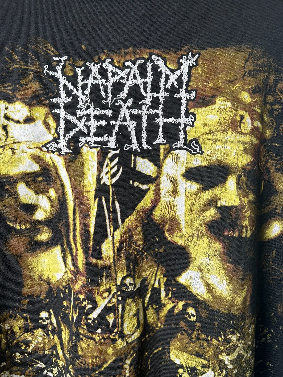 Band Tees Napalm Death 2003 ’Order Of The Leech’ L/S T-Shirt XL Size US XL / EU 56 / 4 - 9 Thumbnail