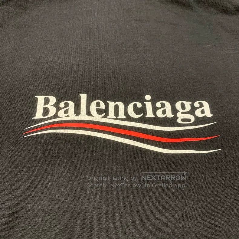 Balenciaga Balenciaga Black Cola Hooded Sweatshirt Size US XL / EU 56 / 4 - 9 Thumbnail