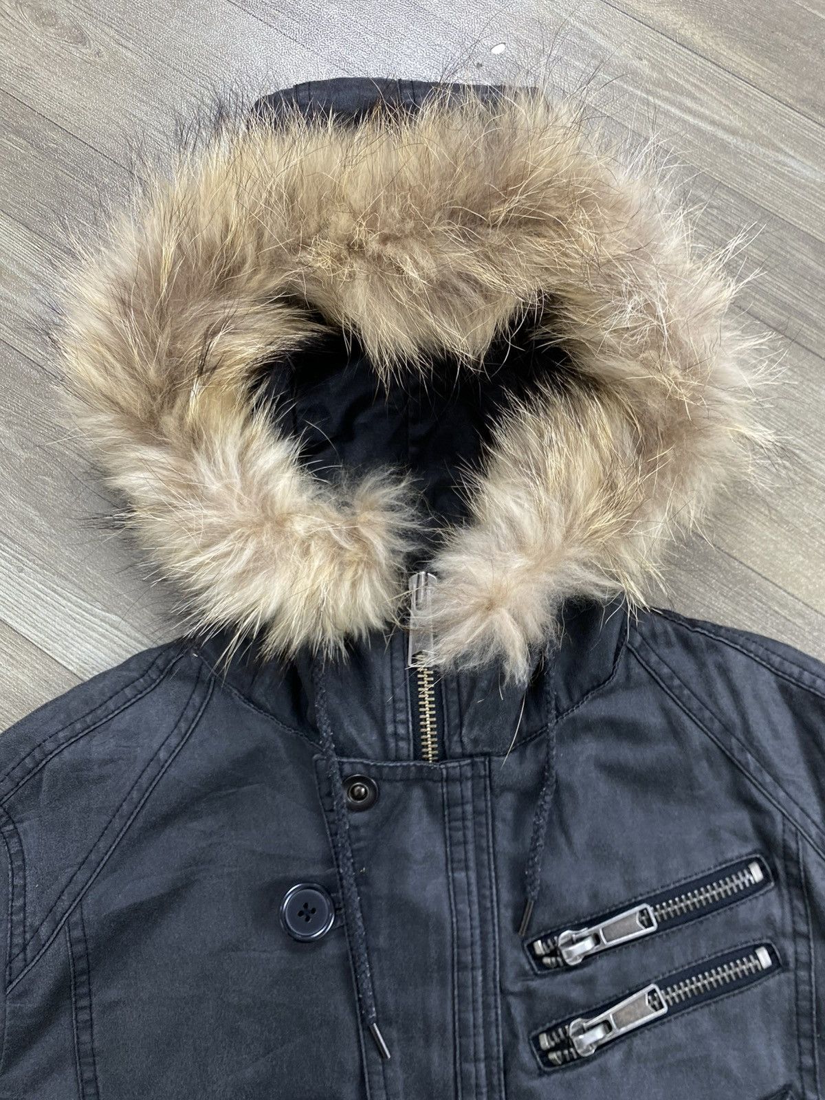 semanticdesign 00s SEMANTICDESIGN FUR JACKET SEDITIONARIES IFSIX LGB STYLE Size US XL / EU 56 / 4 - 6 Thumbnail
