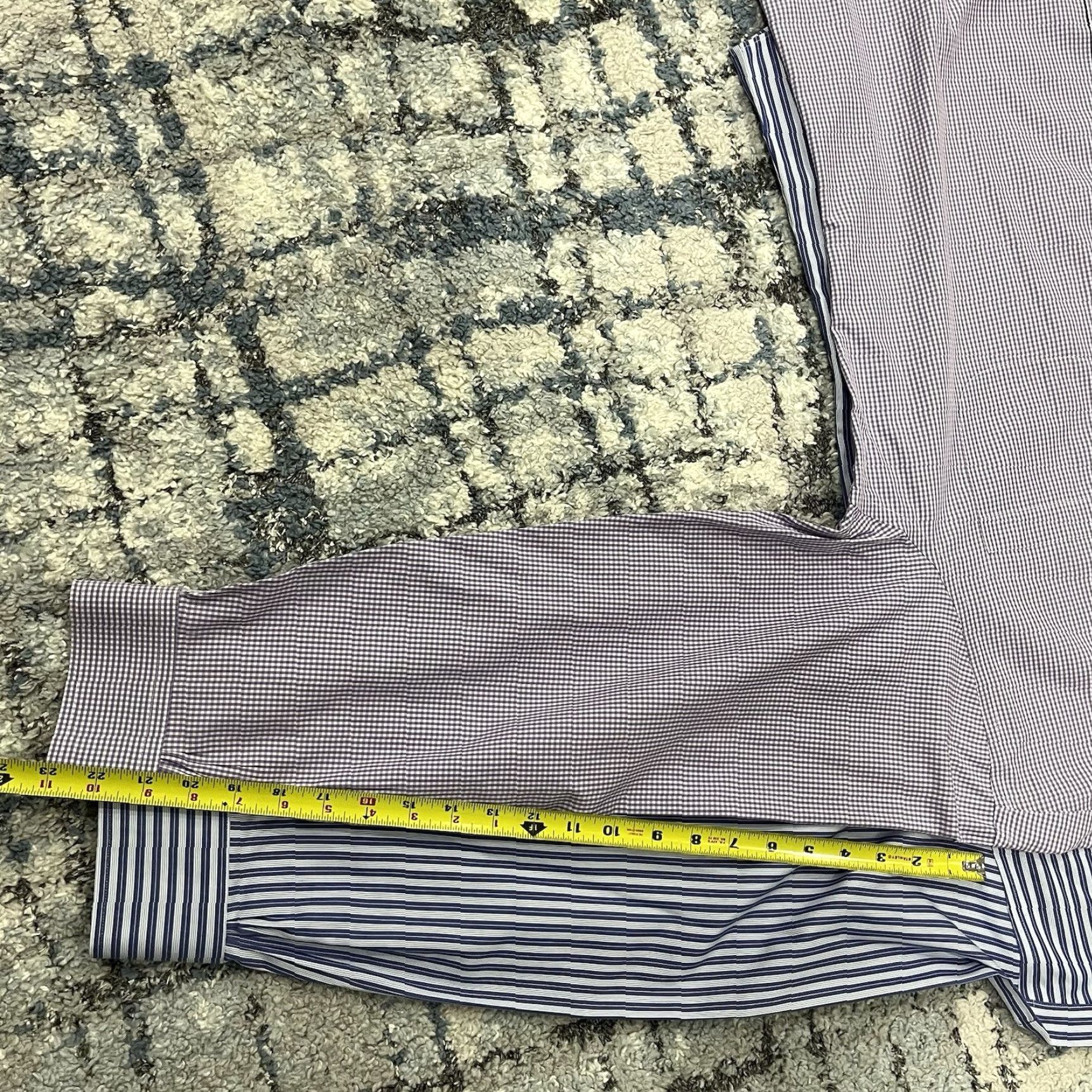 Brooks Brothers Brooks Brothers Mens Dress Shirt Regent Lot Size 16 33 Non Iron Supima Cotton Polka Dot Blue Regular Neck 16in Barrel Cuff Size 42R - 7 Thumbnail