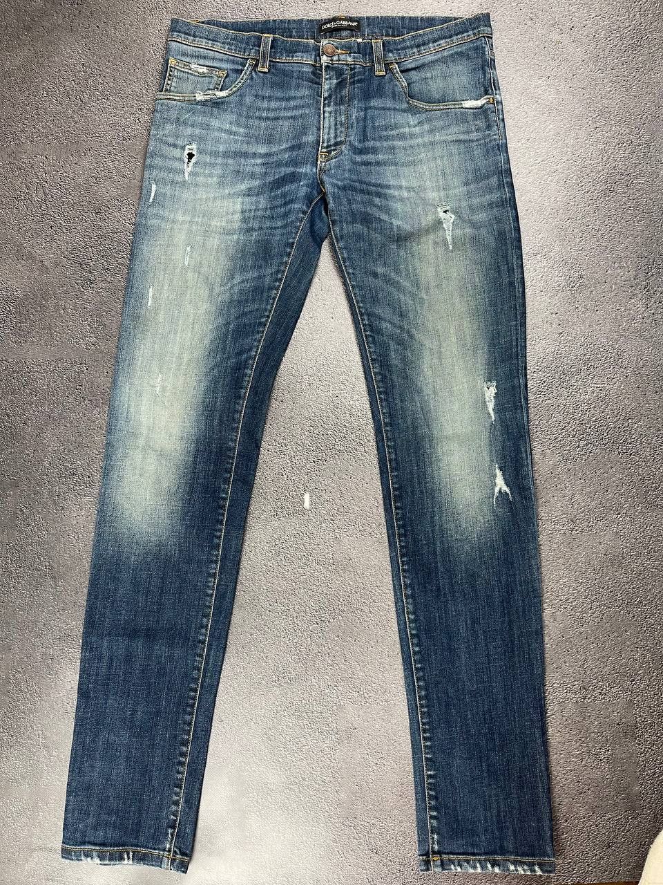 Dolce & Gabbana Dolce & Gabbana Jeans Distressed vintage Size 36" / US 14 / IT 50 - 1 Thumbnail