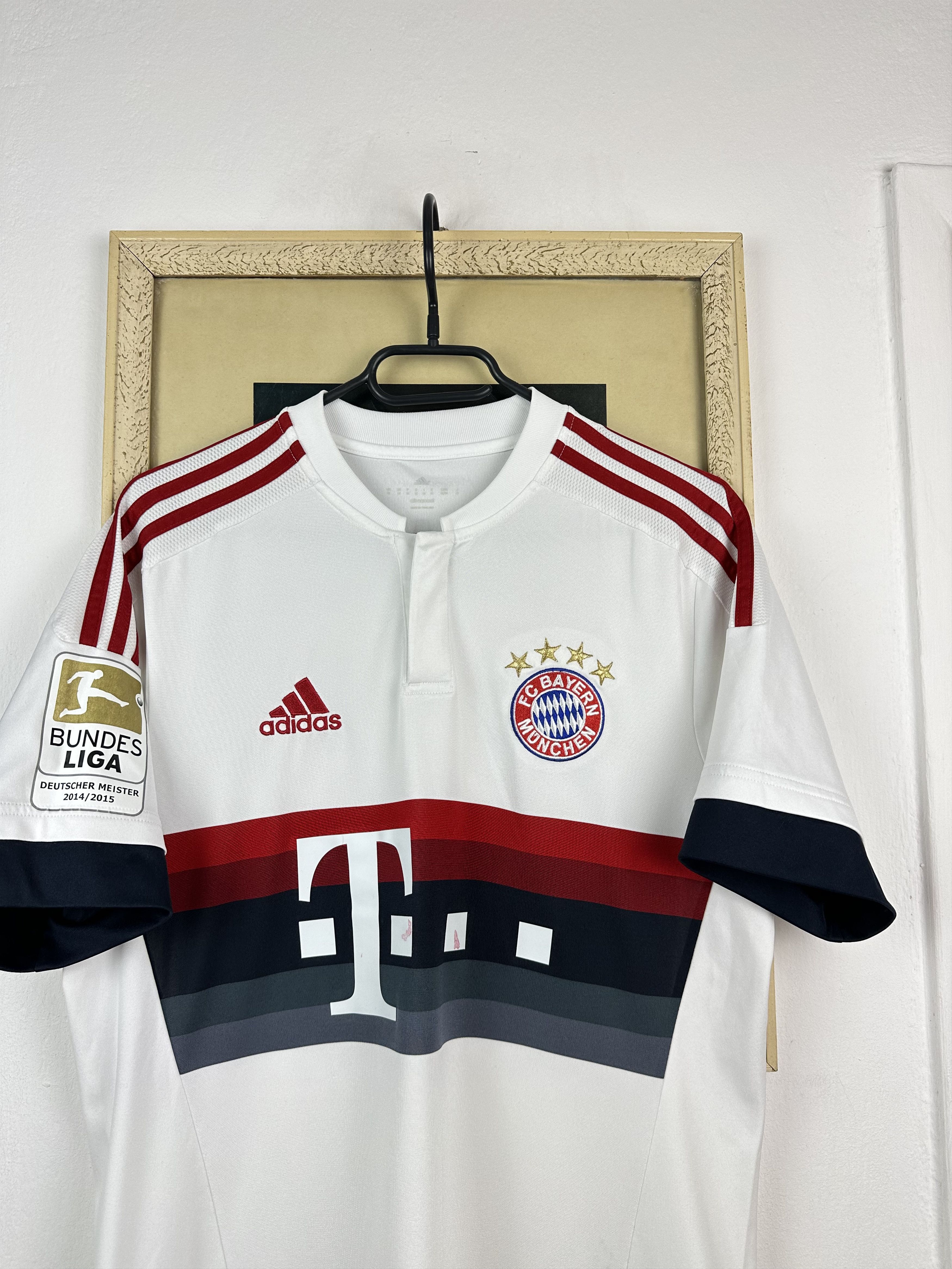 Adidas Bayern Munich football shirt 2015 #23 Vidal Adidas Jersey Size US M / EU 48-50 / 2 - 4 Thumbnail