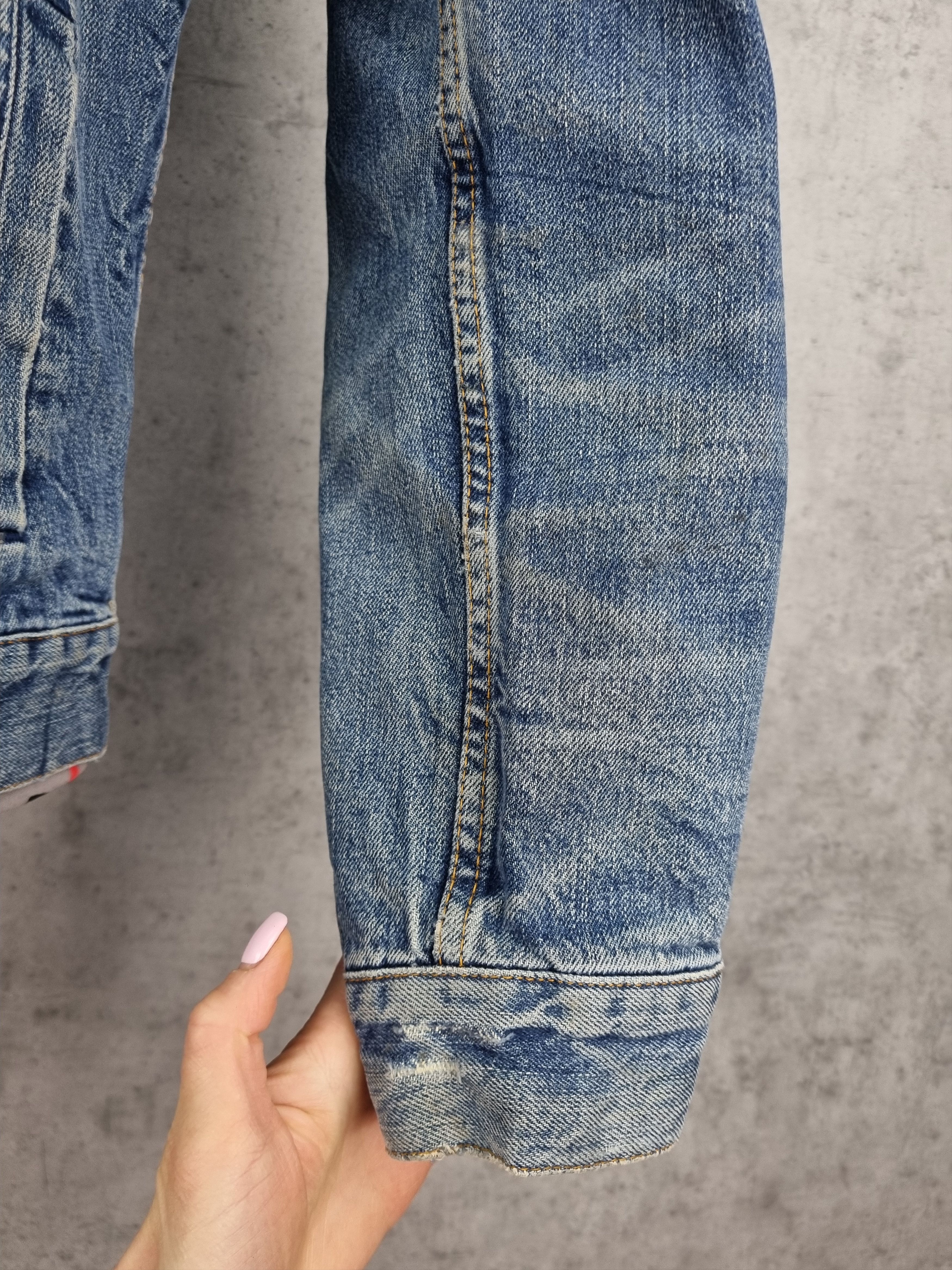 Levi's × Levi's Vintage Clothing × Vintage Distressed Faded Dirty Levi's Plaid Inside Sherpa Collar Size US M / EU 48-50 / 2 - 21 Thumbnail