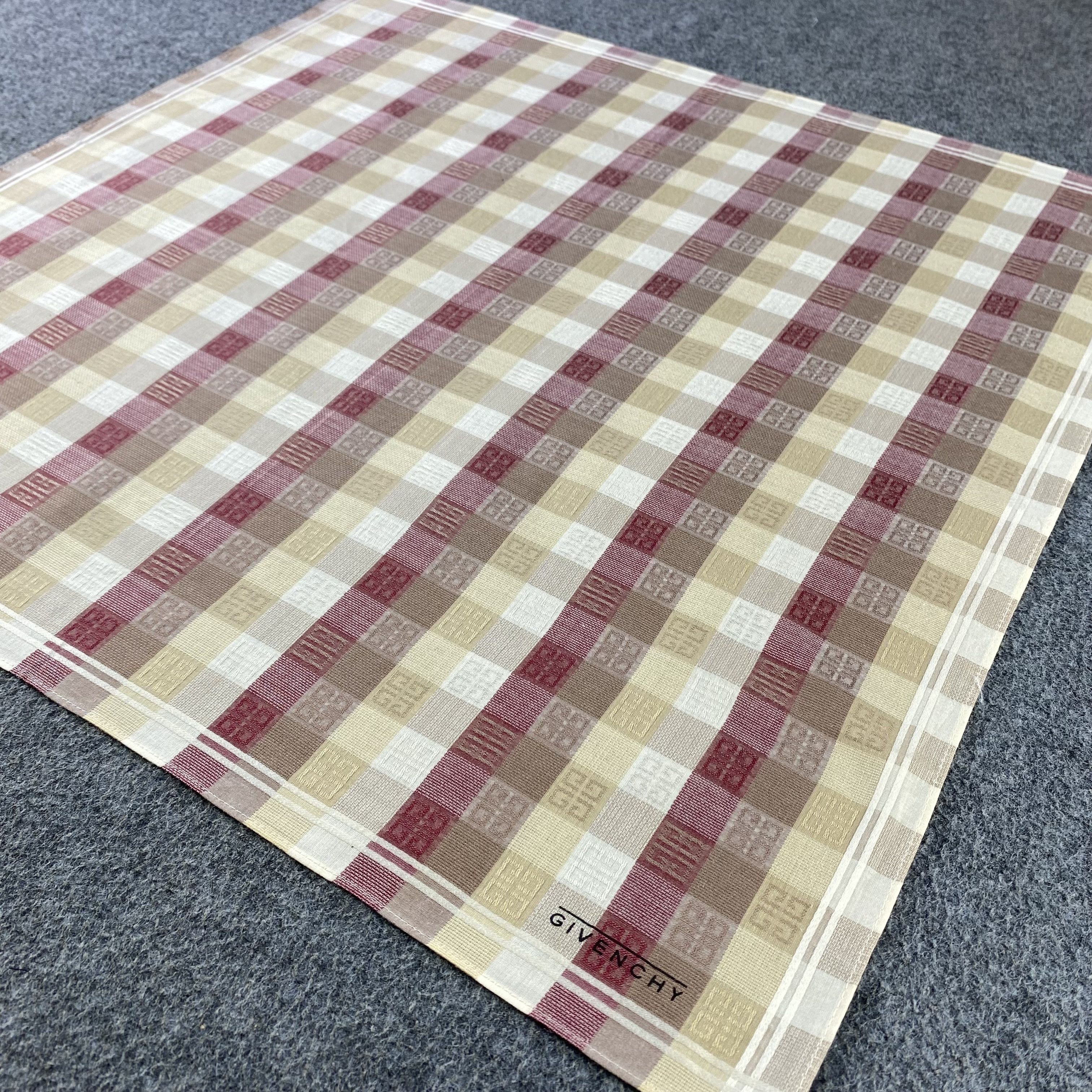 Vintage Givenchy Handkerchief/Neckerchief/Bandana HC647 Size ONE SIZE - 2 Thumbnail