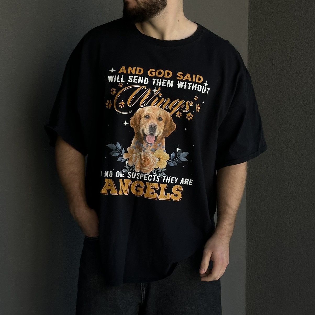 Vintage Vintage Japanese Style T-shirts Dog Joke Humor Y2K 00s Size US XXL / EU 58 / 5 - 1 Thumbnail