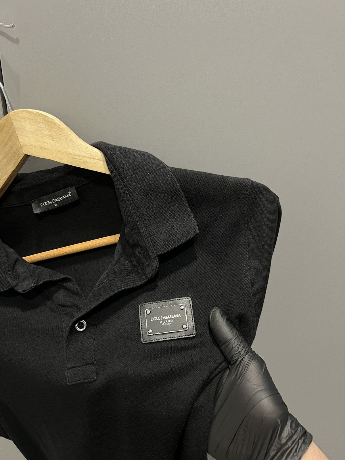 Dolce & Gabbana Dolce Gabbana Polo T-shirt Black Small Size US S / EU 44-46 / 1 - 5 Thumbnail