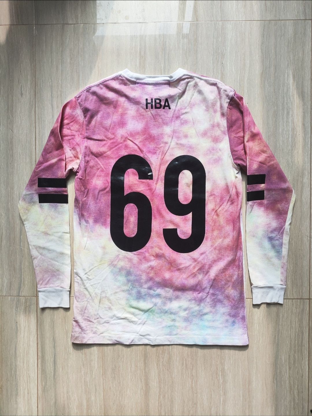 Hood By Air HBA FW14 69 printed tie dye long sleeve shirt Size US M / EU 48-50 / 2 - 3 Thumbnail