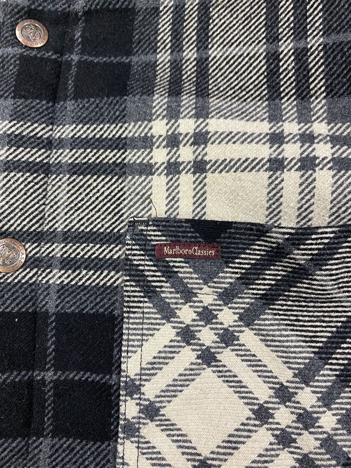 Marlboro Classics Marlboro Classics insulated shirt pleated vintage western Size US L / EU 52-54 / 3 - 2 Thumbnail