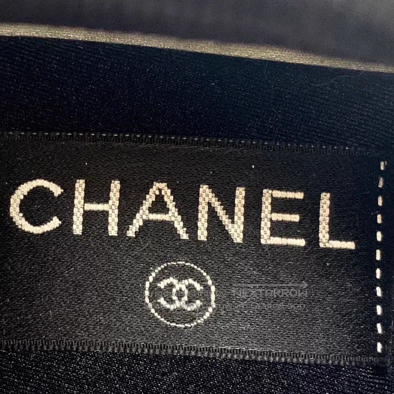 Chanel Chanel Black Lace-up Casual Flat Sneakers Size US 8.5 / IT 38.5 - 7 Thumbnail