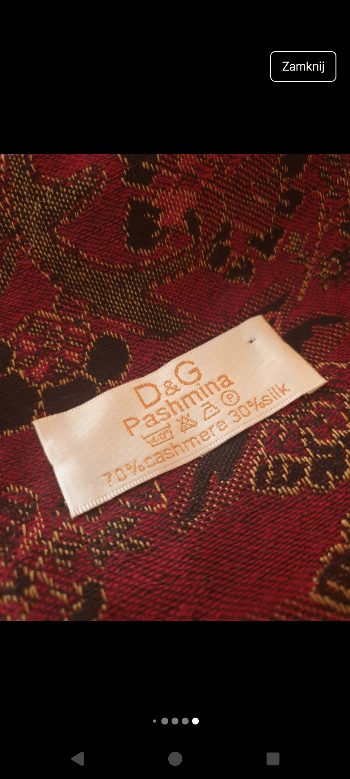 Dolce & Gabbana Scarf Dolce & Gabanna Size ONE SIZE - 14 Thumbnail