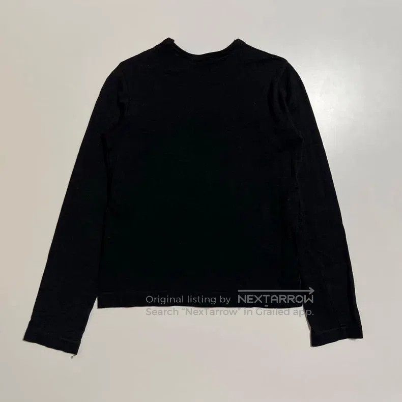 Comme des Garcons Comme Des Garcons Jacquard lotus wool long-sleeve Size S / US 4 / IT 40 - 3 Thumbnail