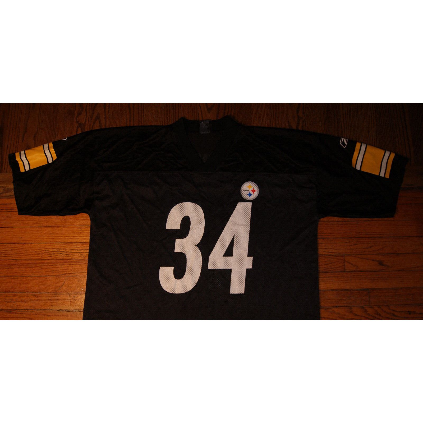 Reebok NFL PITTSBURGH STEELERS #34 RASHARD JERSEY MEN'S 2XL REEBOK Size US XXL / EU 58 / 5 - 5 Thumbnail