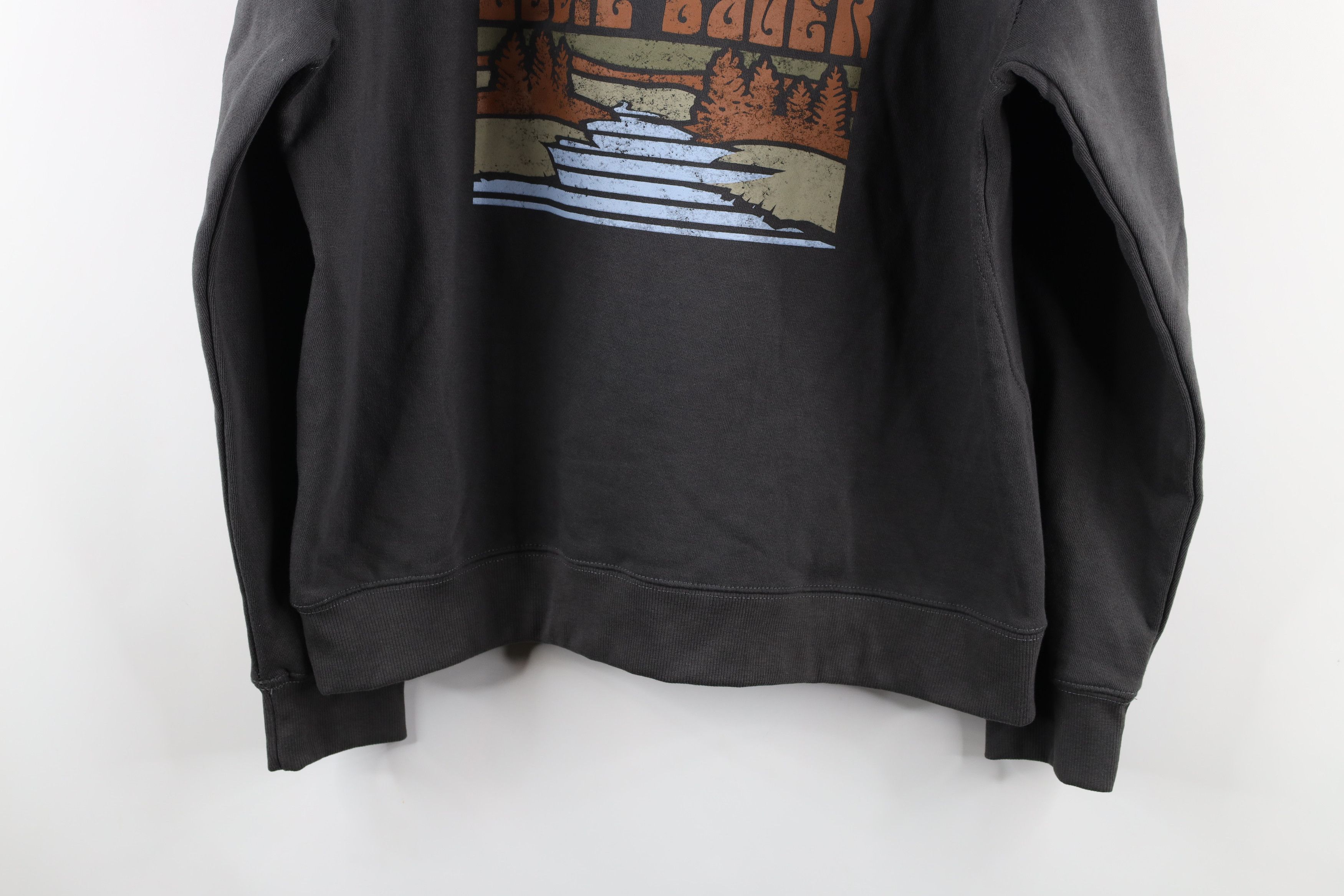 Eddie Bauer Eddie Bauer Out Mountains Hoodie Sweatshirt Charcoal Gray Size US L / EU 52-54 / 3 - 12 Thumbnail