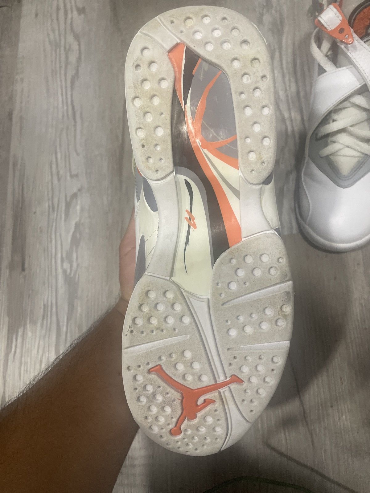 JORDAN (ORANGE WHITE 8s)