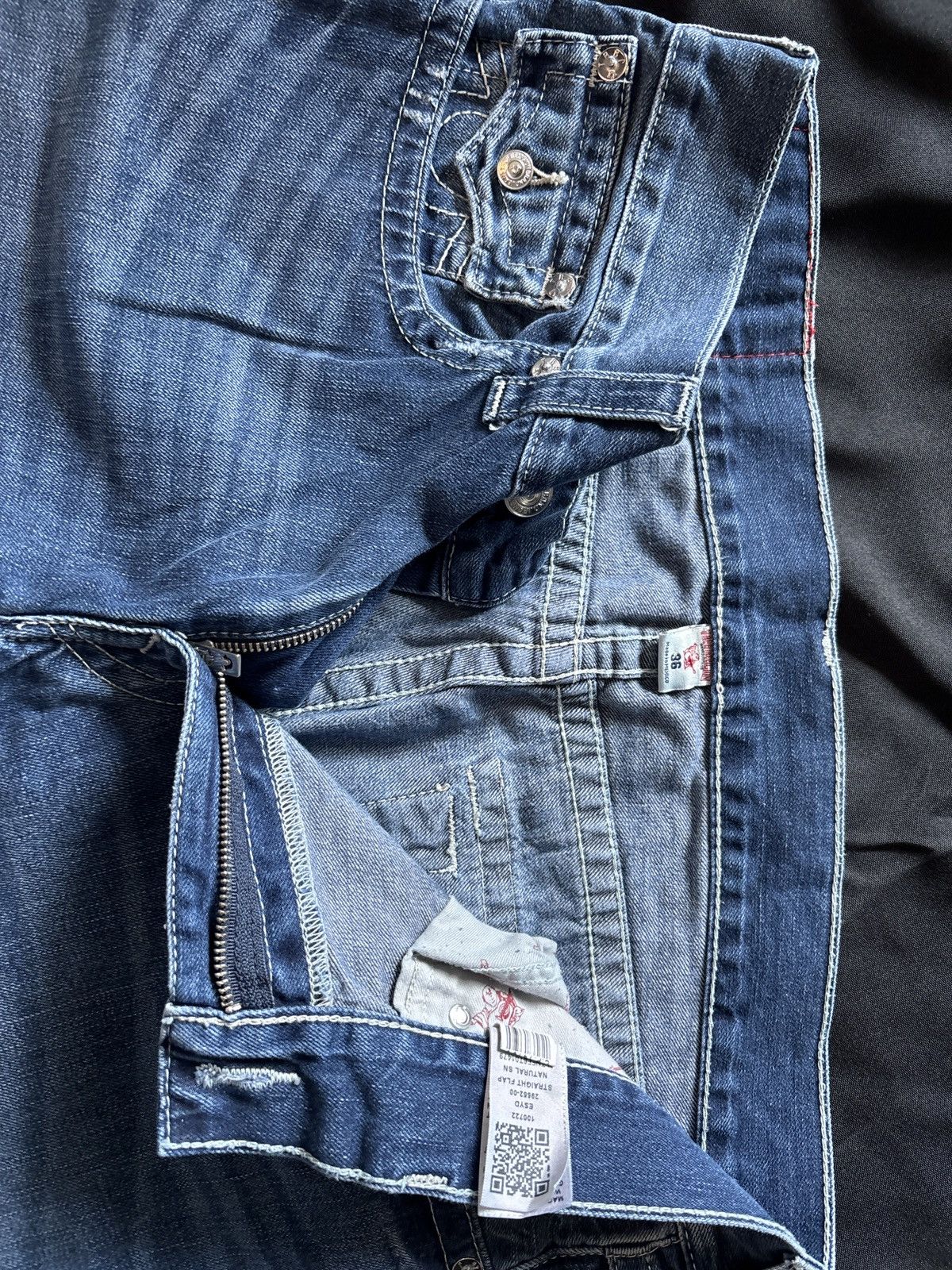 True Religion Vintage True Religion Straight Leg 36/36 Size US 36 / EU 52 - 2 Thumbnail
