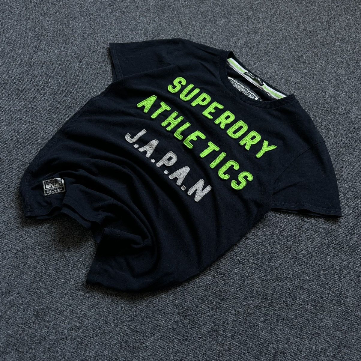 Superdry VTG Japanese Style T-shirts Superdry Big Logo Size L Dark Size US L / EU 52-54 / 3 - 1 Thumbnail