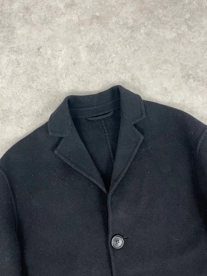 Acne Studios Acne Studios Black Charlie Wool Long Jacket Size S / US 4 / IT 40 - 5 Thumbnail