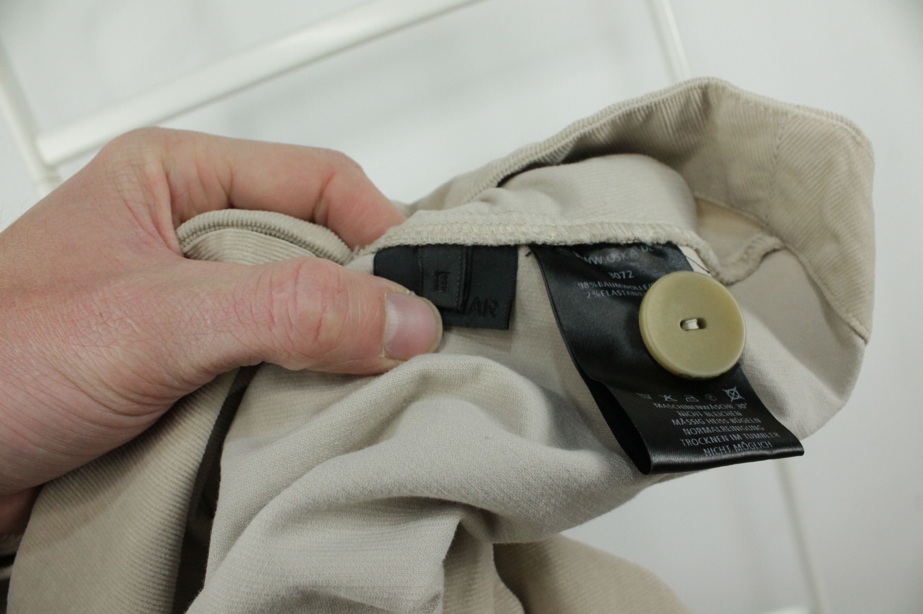 OSKA Oska Beige Corduroy Wide Fit Jacket Size M / US 6-8 / IT 42-44 - 8 Thumbnail