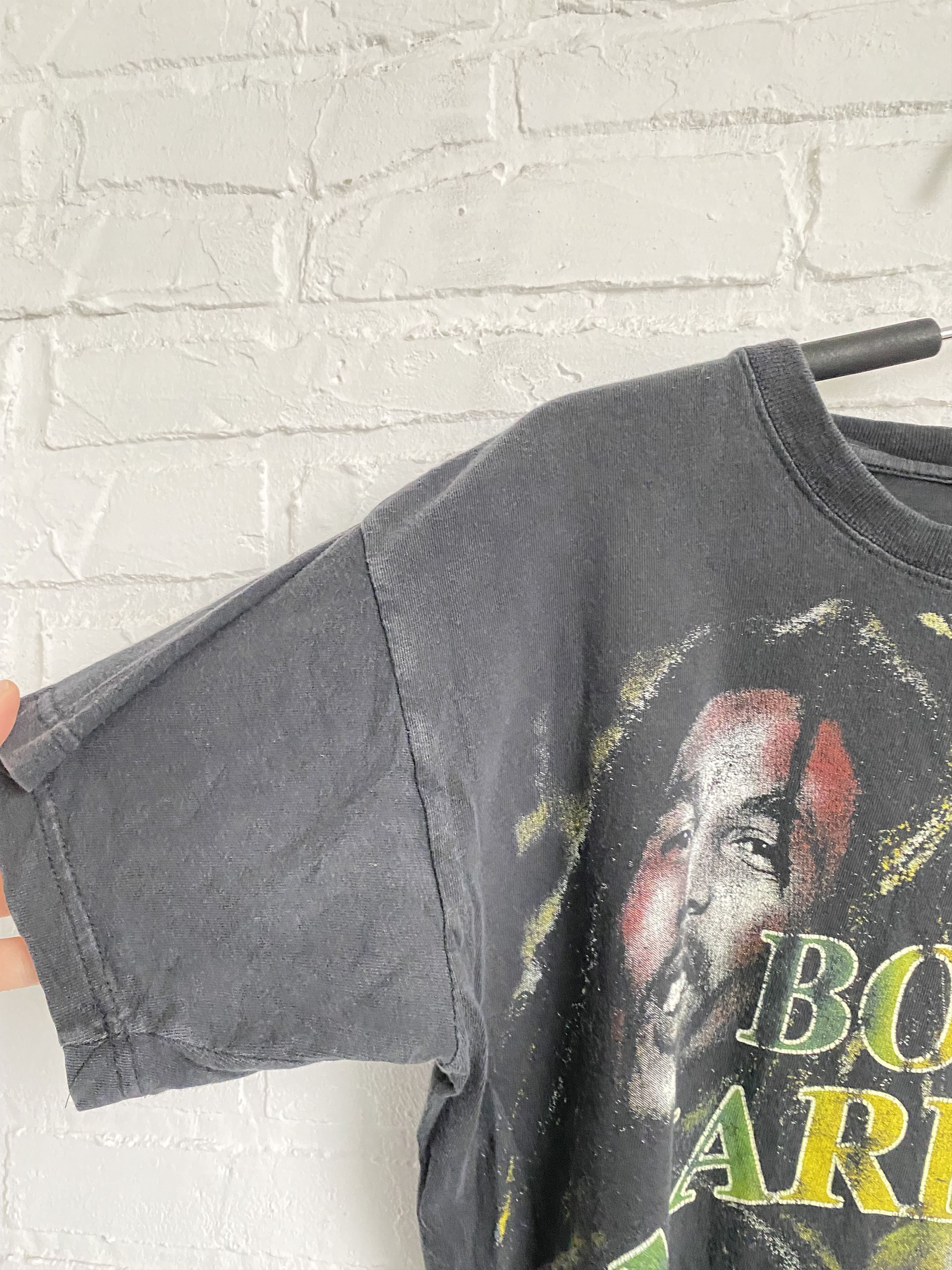 Band Tees × Bob Marley × Vintage Vintage 2001 Bob Marley Reggae music t-shirt Size US M / EU 48-50 / 2 - 4 Thumbnail
