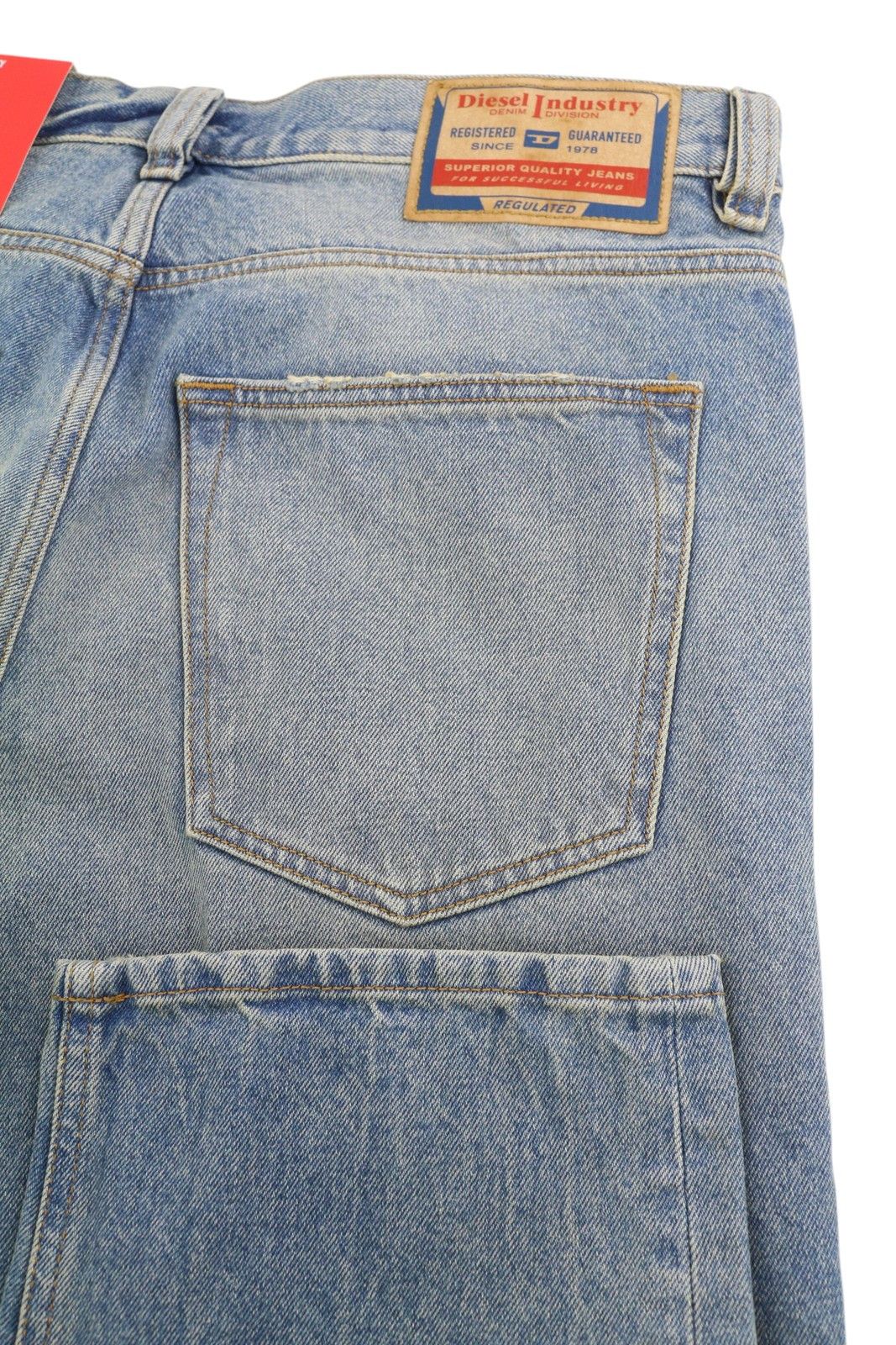 Diesel 2010 09D79 W30/L34 Loose Straight Washed Jeans 40913 Size US 30 / EU 46 - 6 Thumbnail