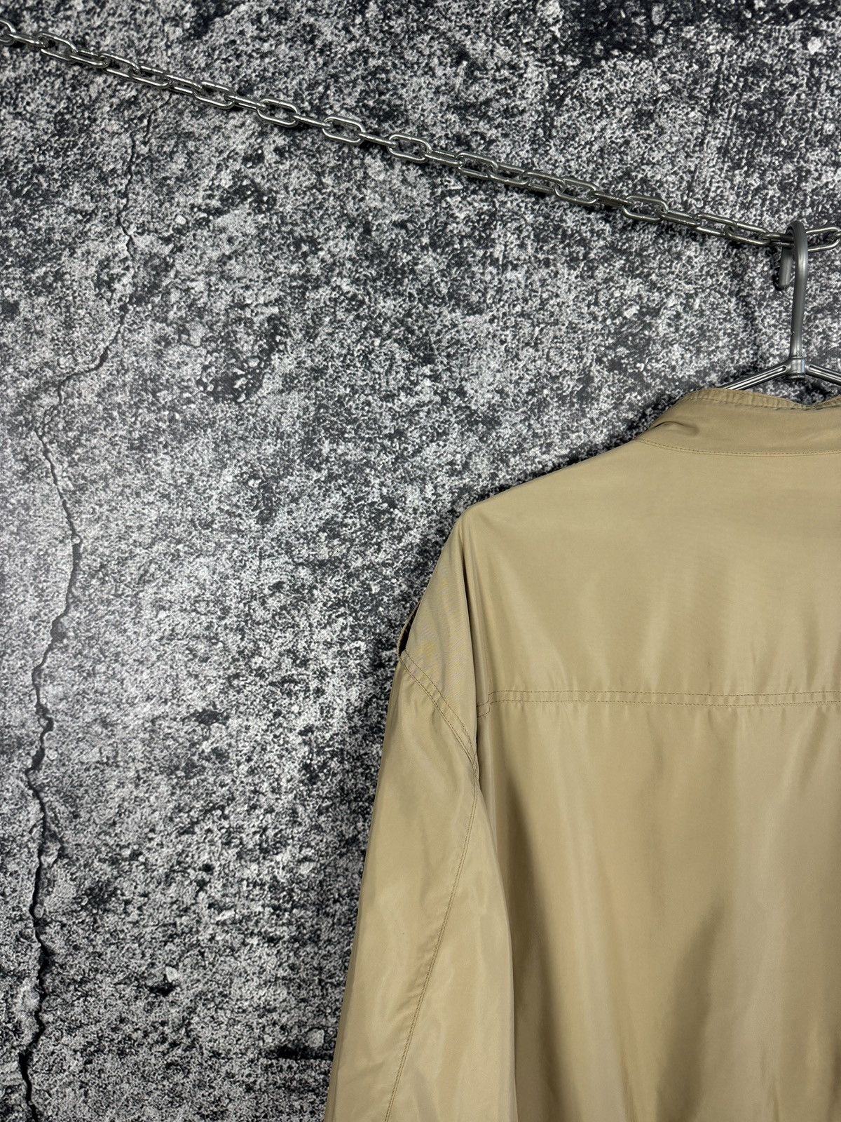 Barbour Barbour Lightweight Mettalic Flyer Beige Jacket Military XXL Size US XXL / EU 58 / 5 - 16 Thumbnail