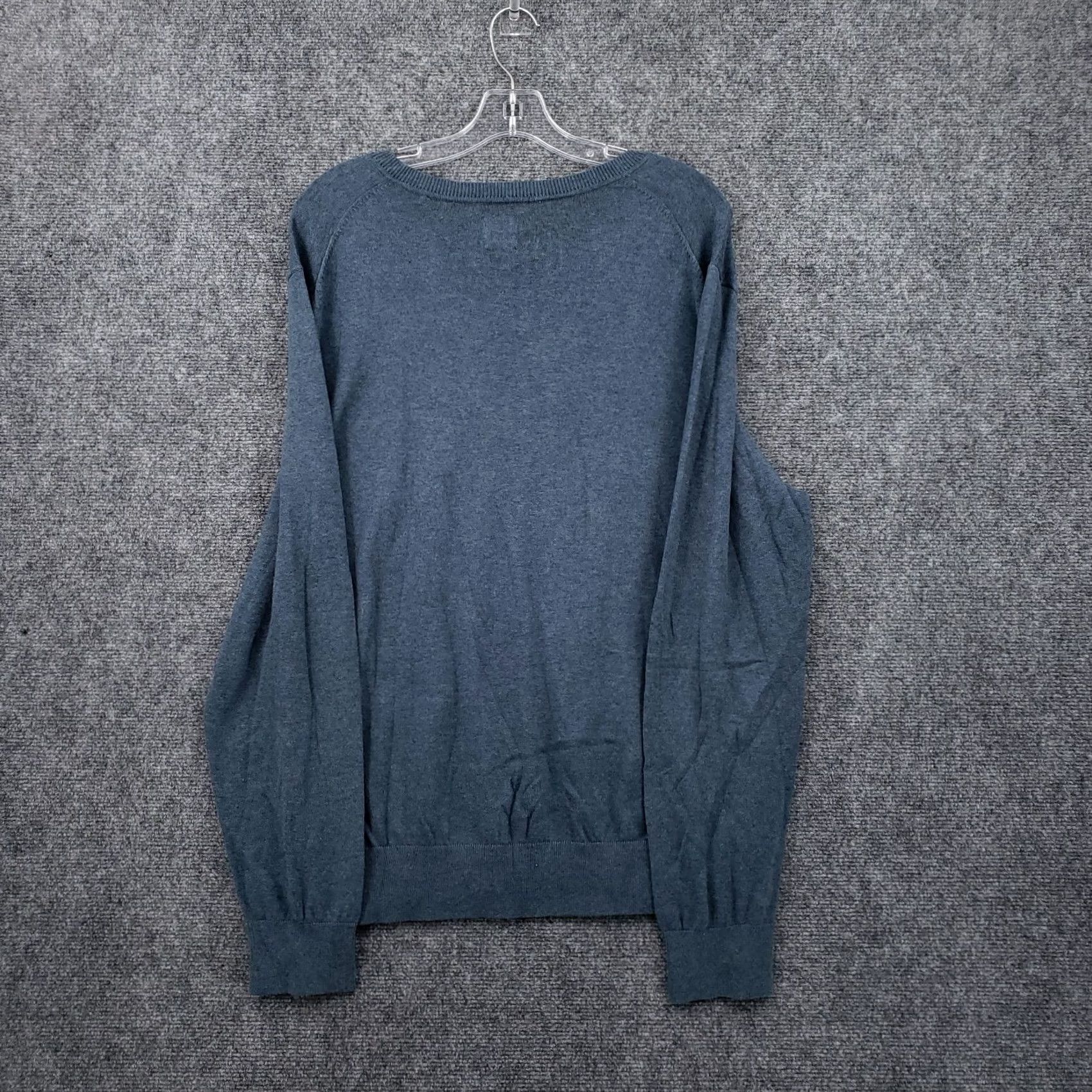 Vintage J. Ferrar Sweater Mens L Large Blue Pullover Modern Fit Soft Touch Cotton NEW Size US L / EU 52-54 / 3 - 2 Thumbnail