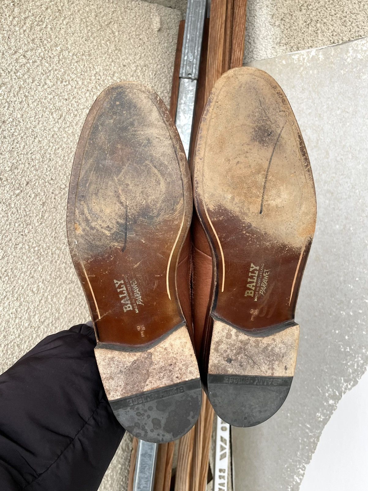 Bally Bally Suisse Leather Tassel Loafers Brogue Size 9.5 Brown Size US 9.5 / EU 42-43 - 13 Thumbnail