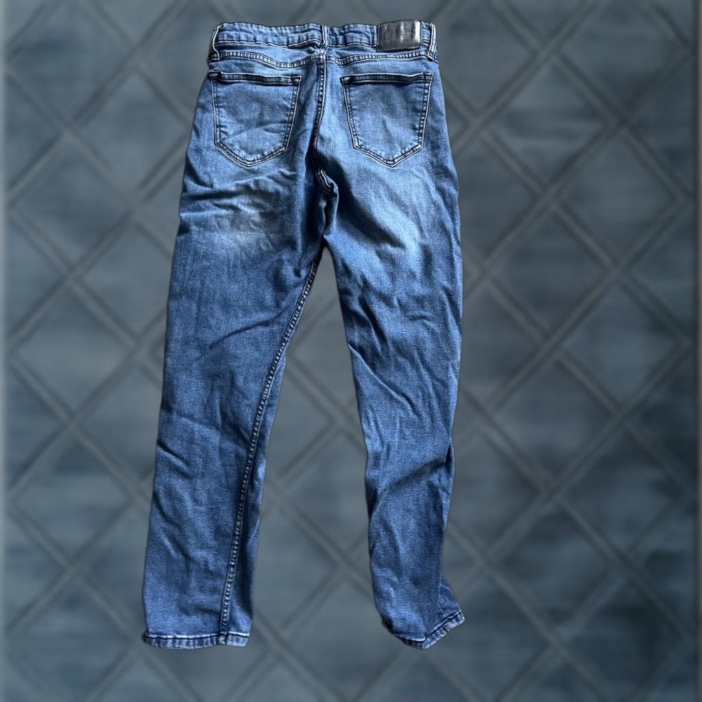 Chaps Chaps Jeans Mens 32x32 Blue Denim Straight Fit Regular 5-Pocket Zipper Button Cotton Cotton Stretch Preppy 90s Vintage Not N/A Size US 32 / EU 48 - 1 Thumbnail