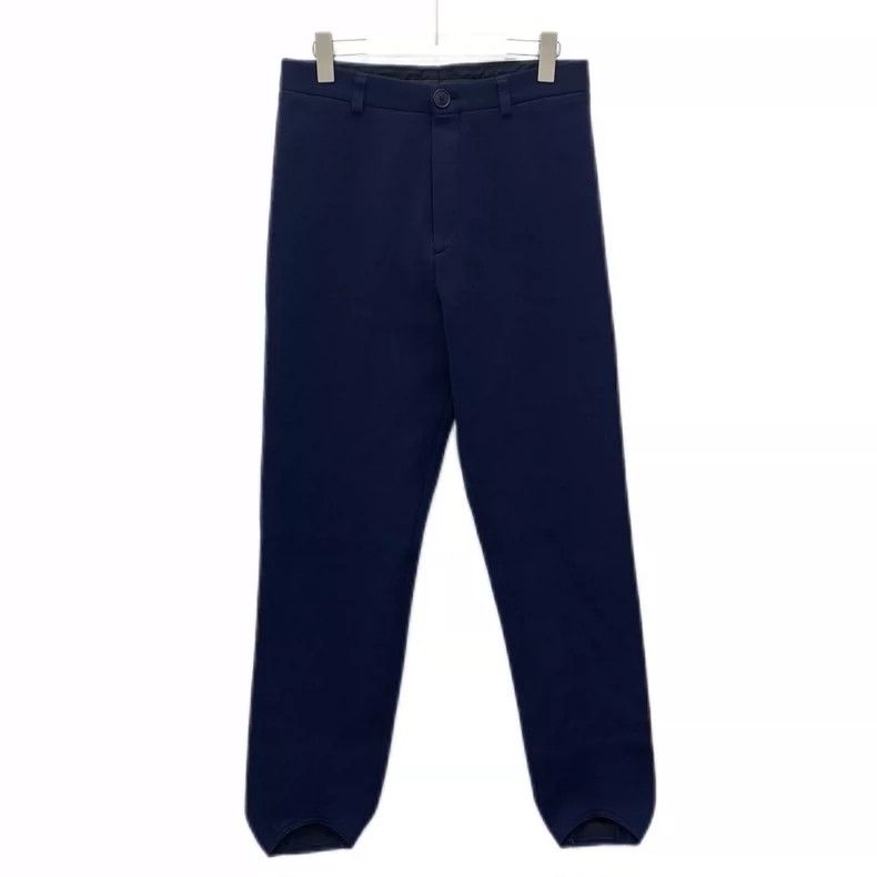 Balenciaga Balenciaga size 46 Dark blue wool slacks Size US 30 / EU 46 - 1 Thumbnail