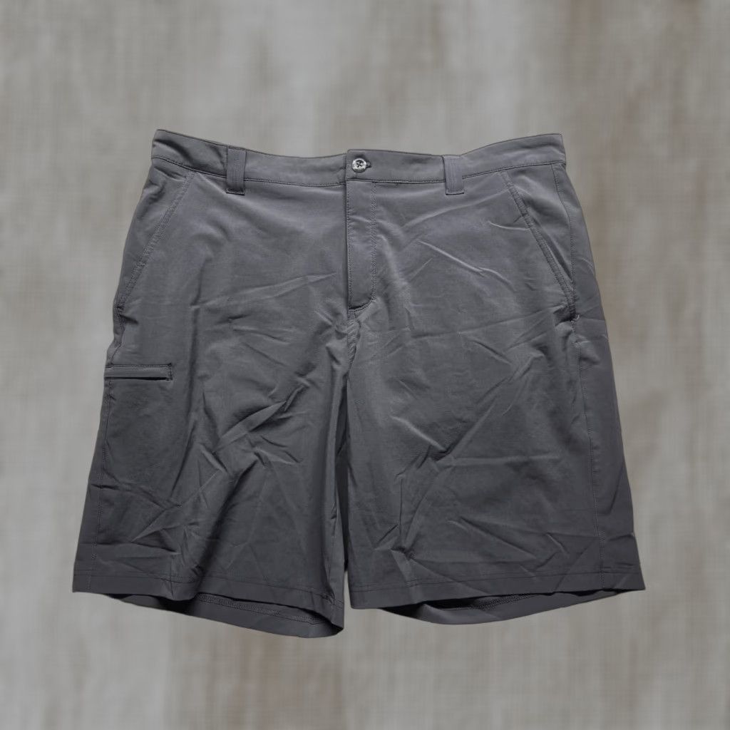 Vintage Columbia Cargo Shorts Men Regular 40 Gray 10" Inseam Casual Outdoor Pants Regular Fit Shortens 40 Mens Size US 40 / EU 56 - 1 Thumbnail
