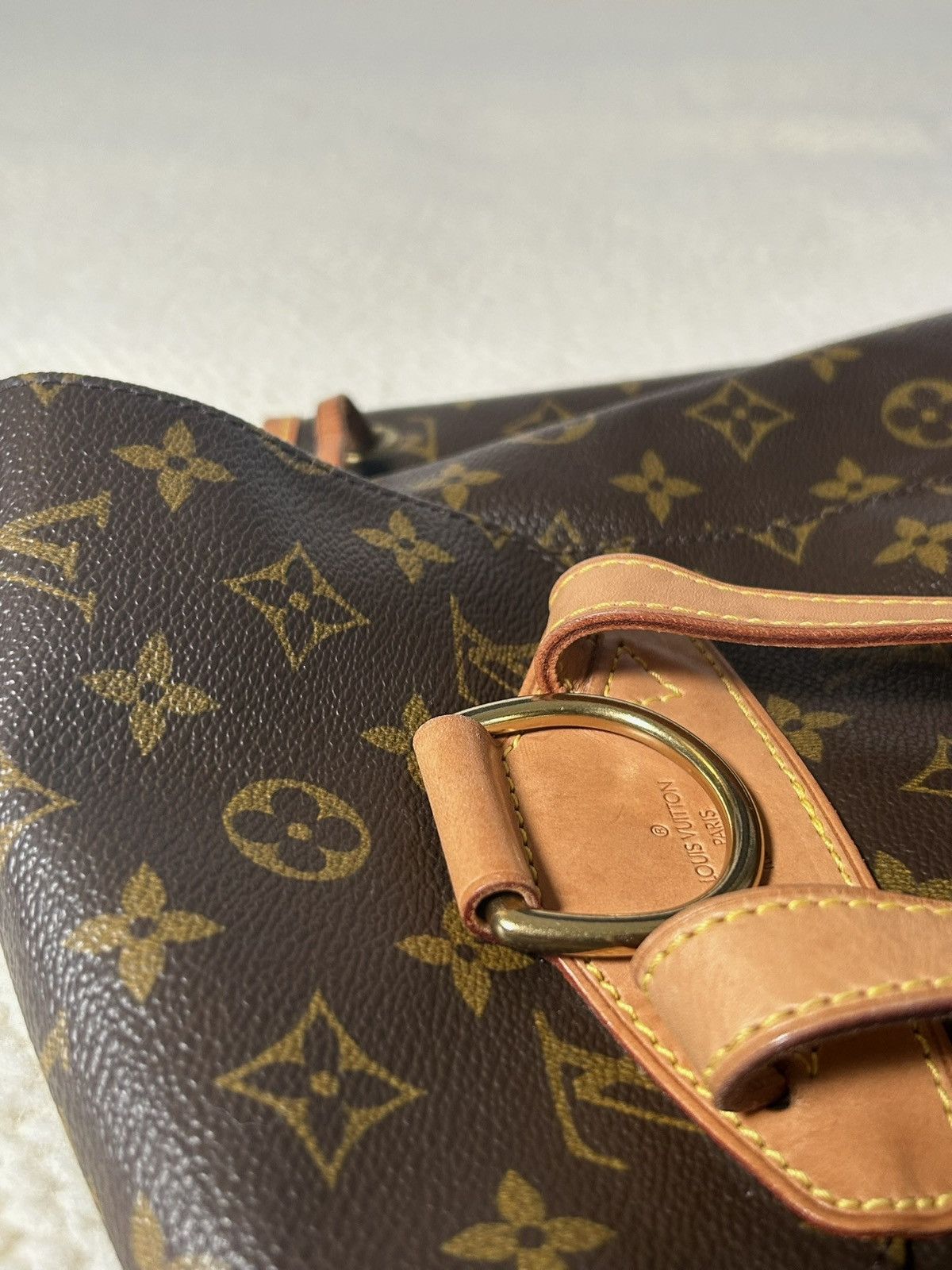 Louis Vuitton Louis Vuitton Montsouris PM Backpack - Vintage 2000s Size ONE SIZE - 3 Thumbnail