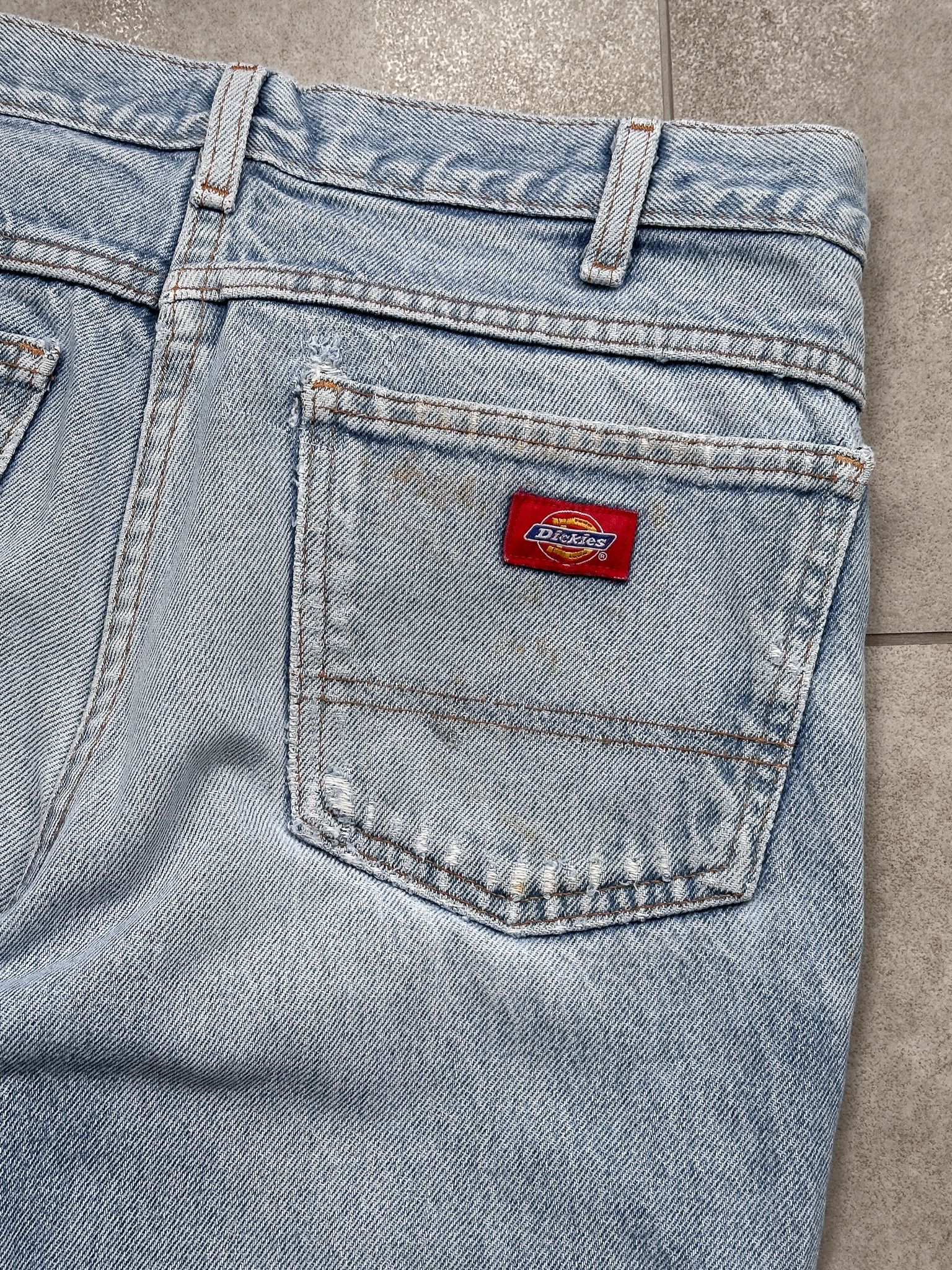 Dickies Vintage Dickies Distressed Blue Denim Pants Jeans Size US 32 / EU 48 - 11 Thumbnail