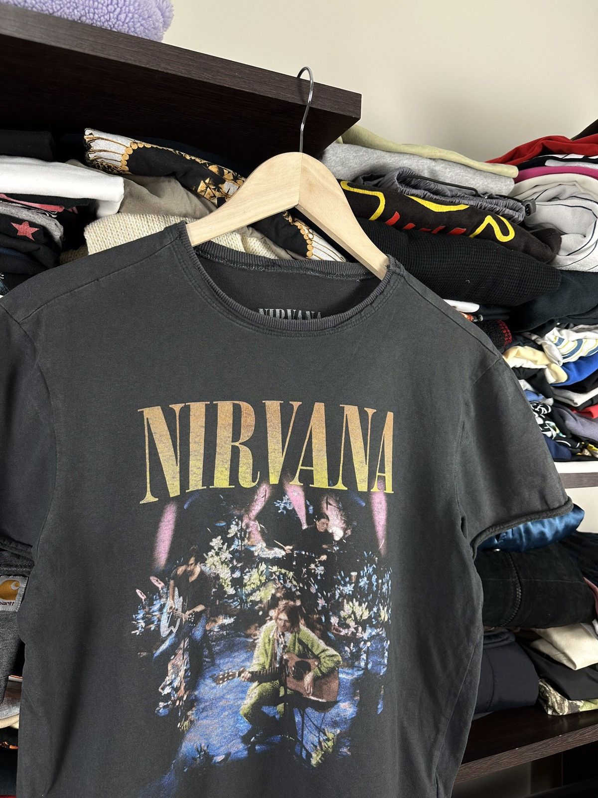 Band Tees × Nirvana × Vintage Vintage Nirvana Band Tee Size US M / EU 48-50 / 2 - 4 Thumbnail