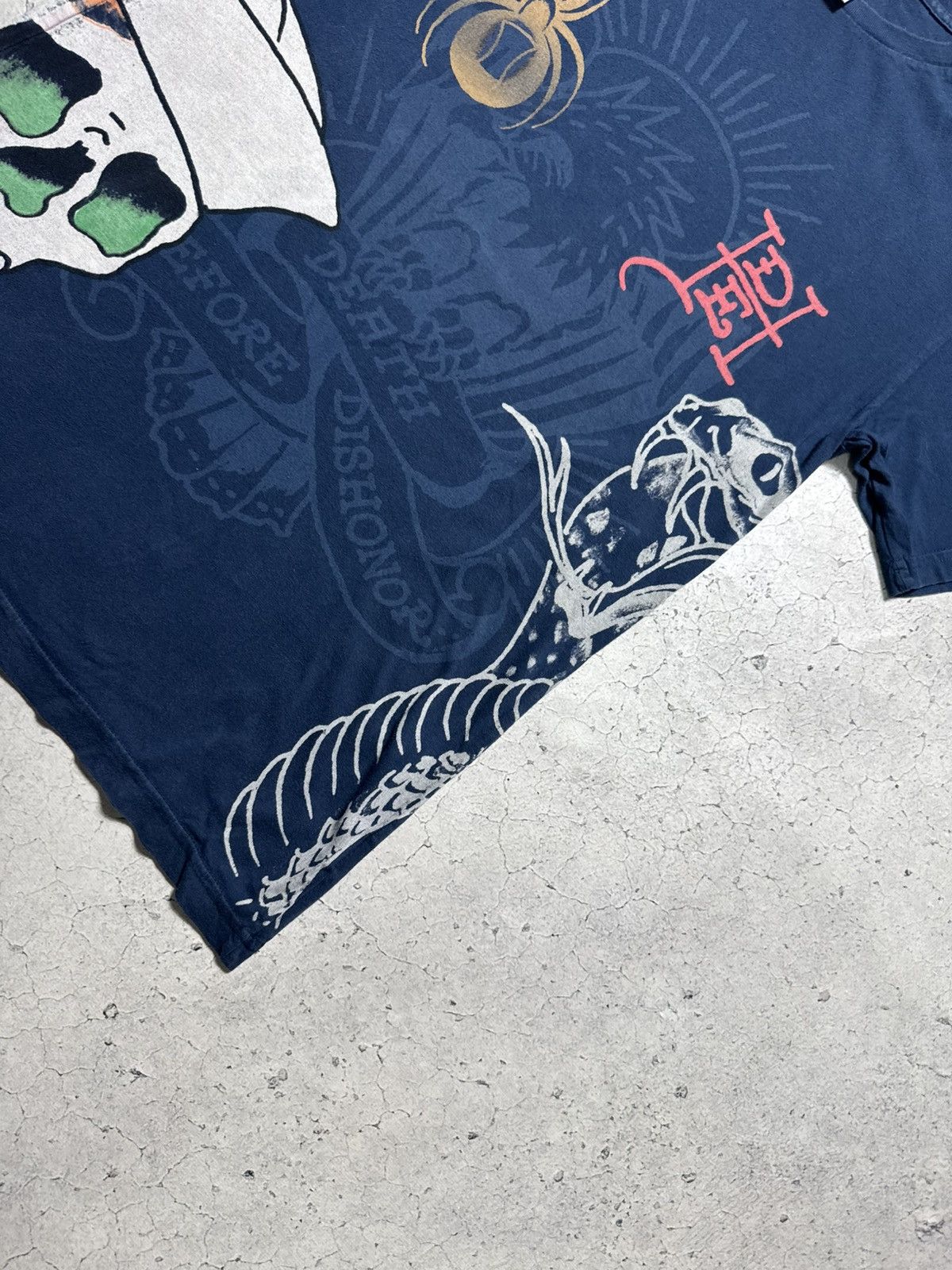 Ed Hardy Ed Hardy by Christian Audigier Skulls T-Shirt Big Logo Size US M / EU 48-50 / 2 - 5 Thumbnail