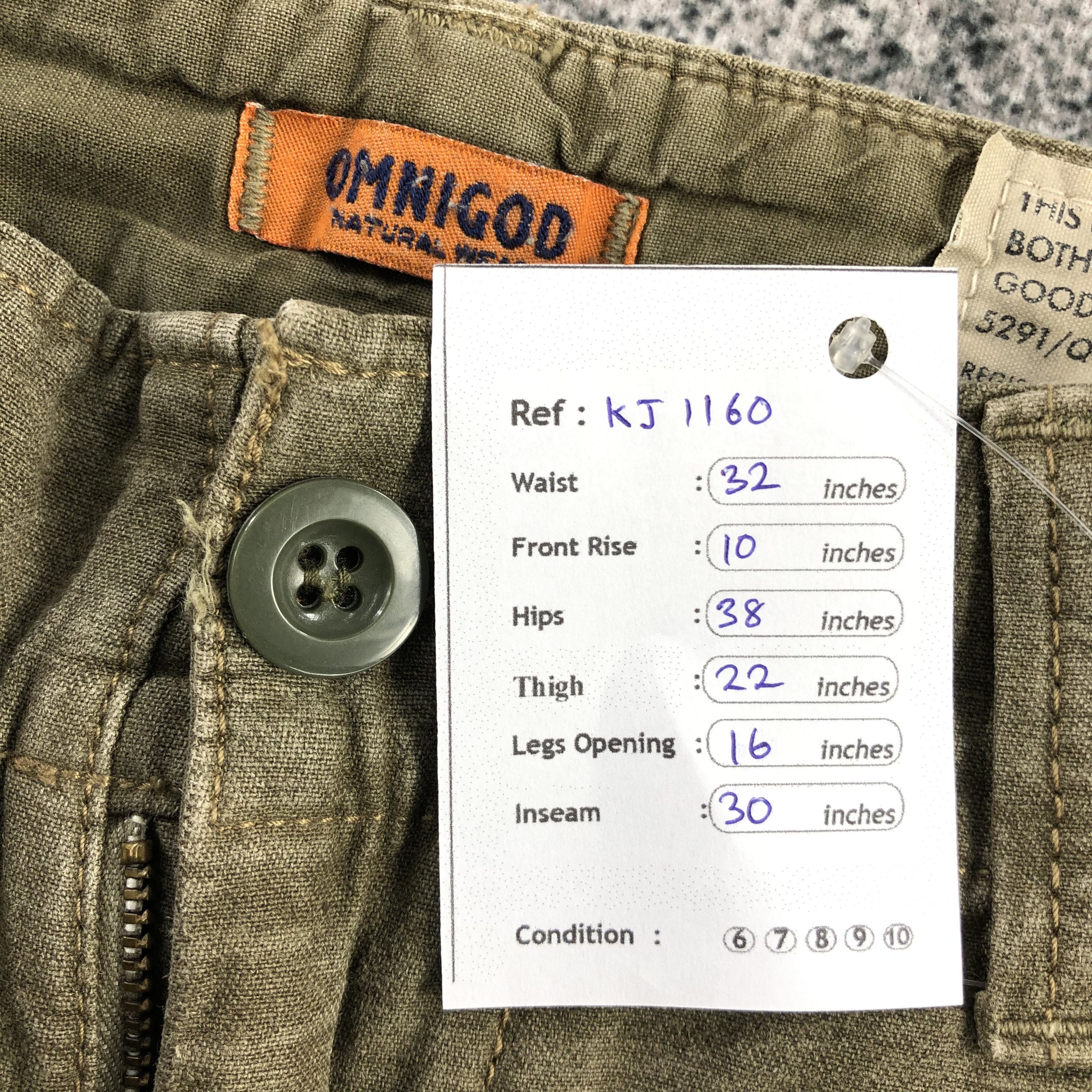 OMNIGOD Omnigod Cargo Pants Multi Pocket Tactical Trousers Size US 32 / EU 48 - 13 Thumbnail