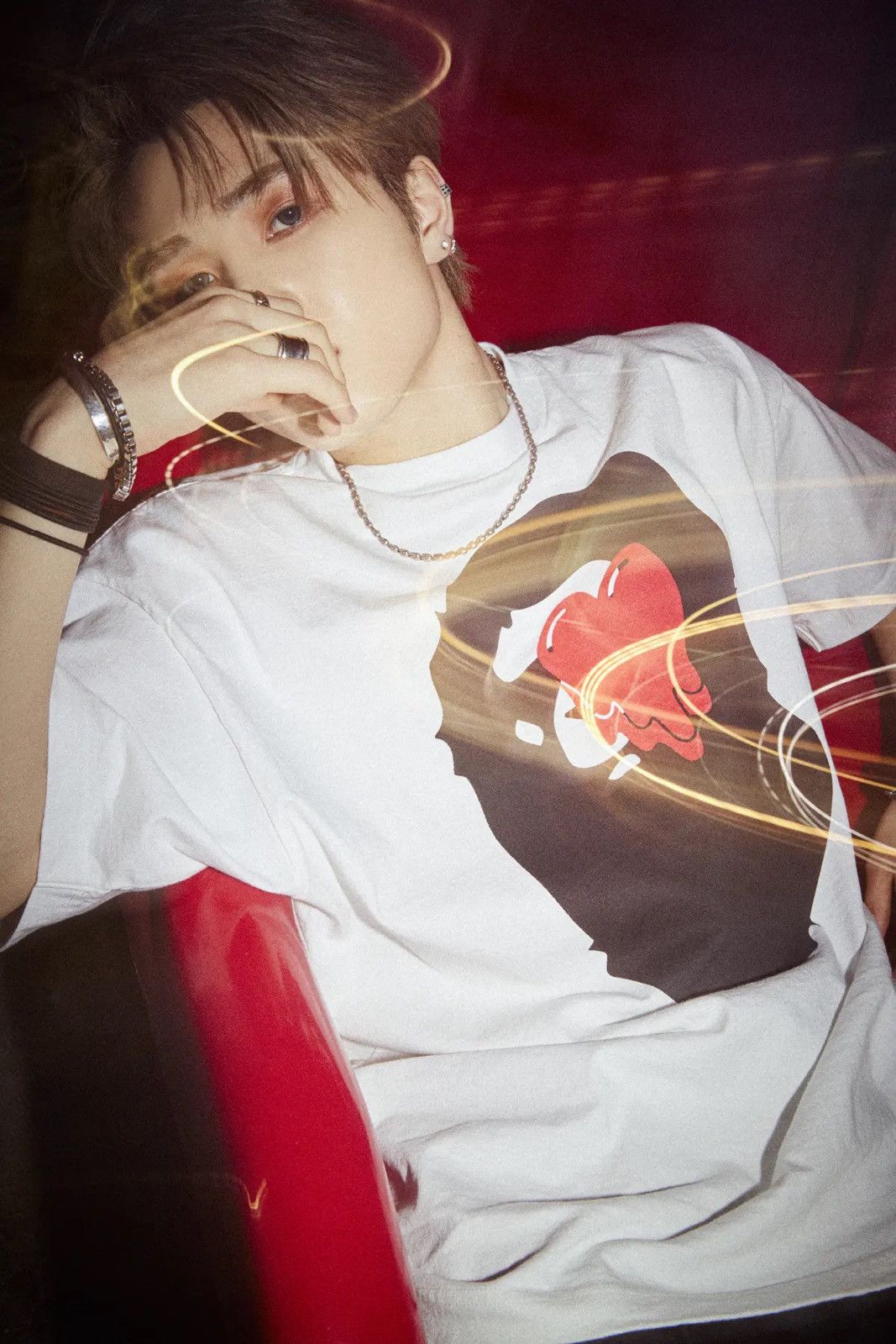 Bape BAPE x Emotionally Unavailable Ape Head Tee White Size US M / EU 48-50 / 2 - 9 Thumbnail