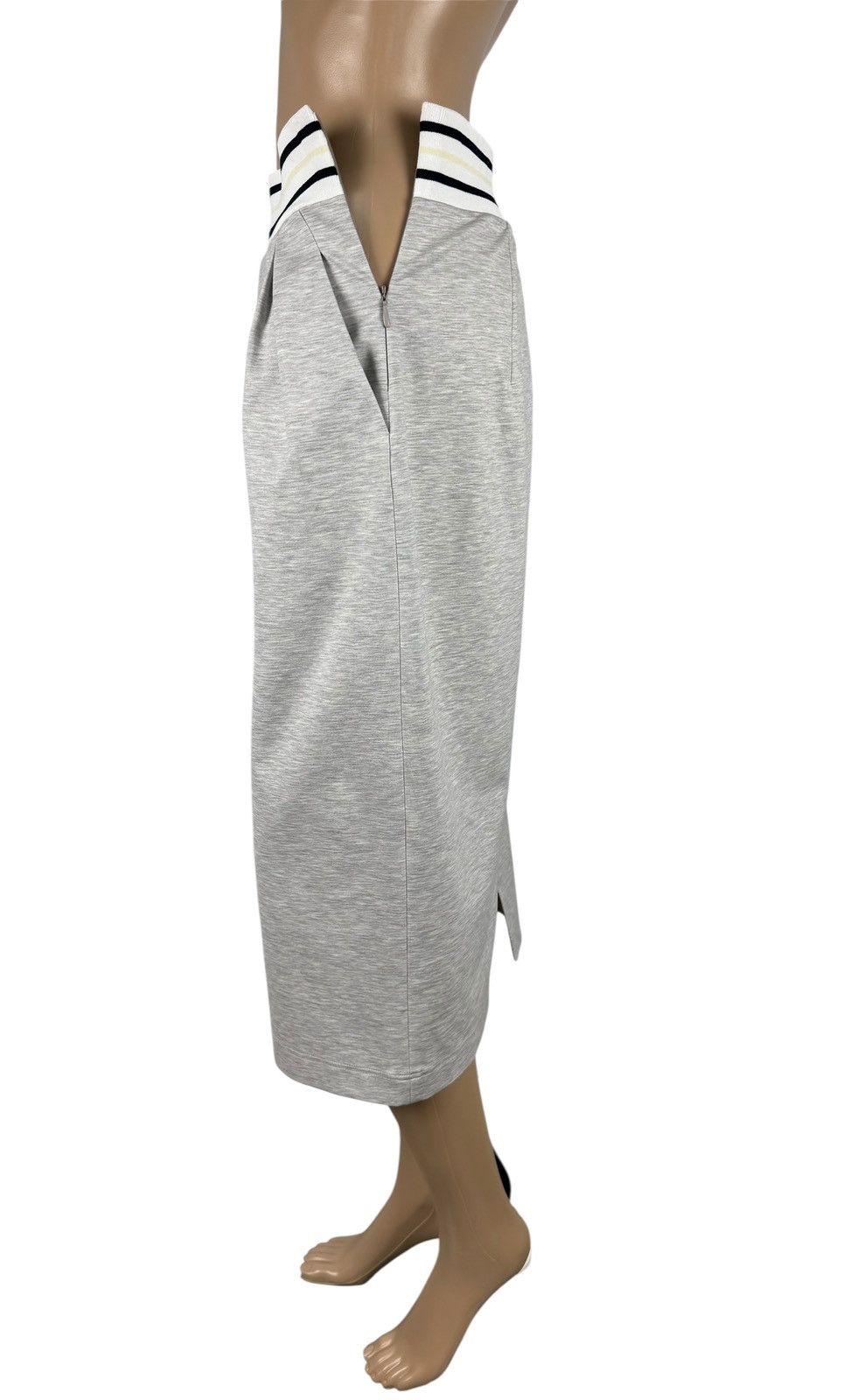 Fabiana Filippi Fabiana Filippi Sweat Skirt Long Cotton size M Size 30" / US 8 / IT 44 - 5 Thumbnail