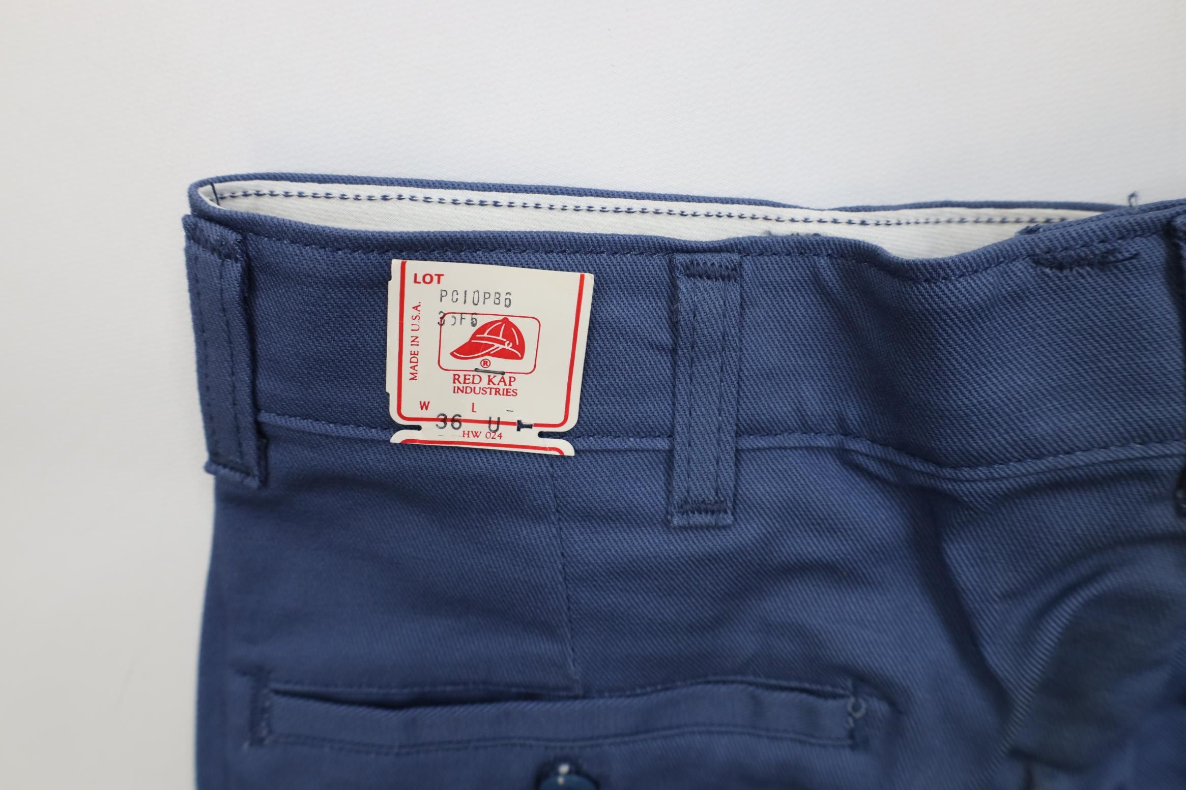 Vintage Deadstock Vintage 80s 90s Streetwear Mechanic Wide Leg Pants Size US 36 / EU 52 - 14 Thumbnail