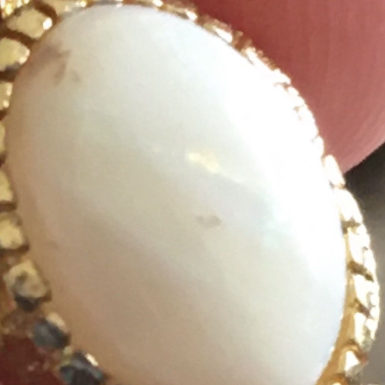 Vintage Vintage antique oval opal cabochon stick pin hat pin Size ONE SIZE - 5 Thumbnail