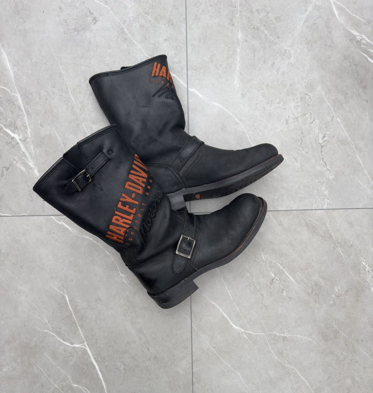 Vintage Vintage Harley Motorcycle Engineering Boots Size US 10 / EU 43 - 3 Thumbnail