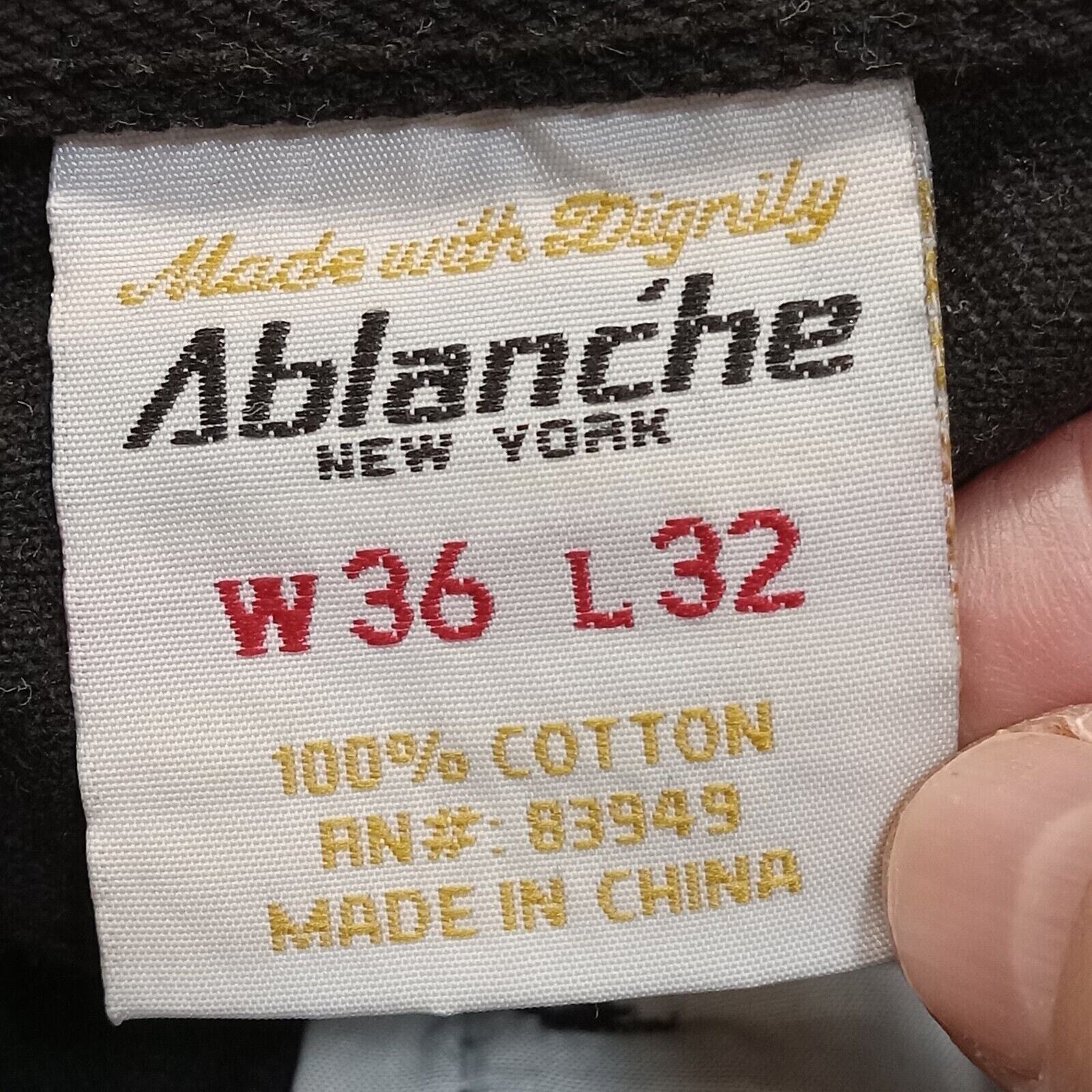 & Other Stories Ablanche Jeans 36 X 32 Baggy Y2K Denim Button Fly Hip Hop Size US 36 / EU 52 - 7 Thumbnail