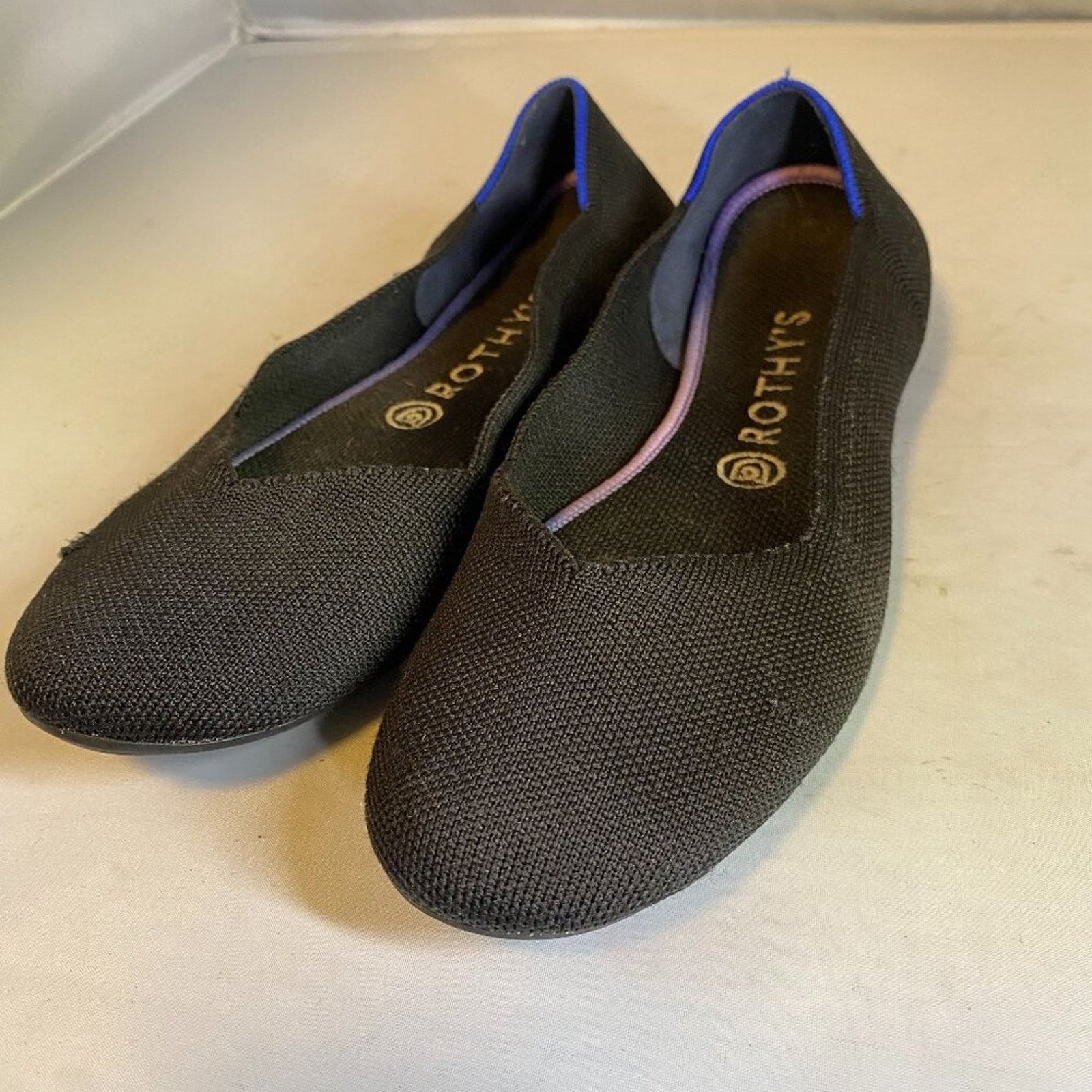 Other Rothy’s The Flat Round Toe Knit Ballet Flat Shoes 9w Size US 9 / IT 39 - 1 Thumbnail