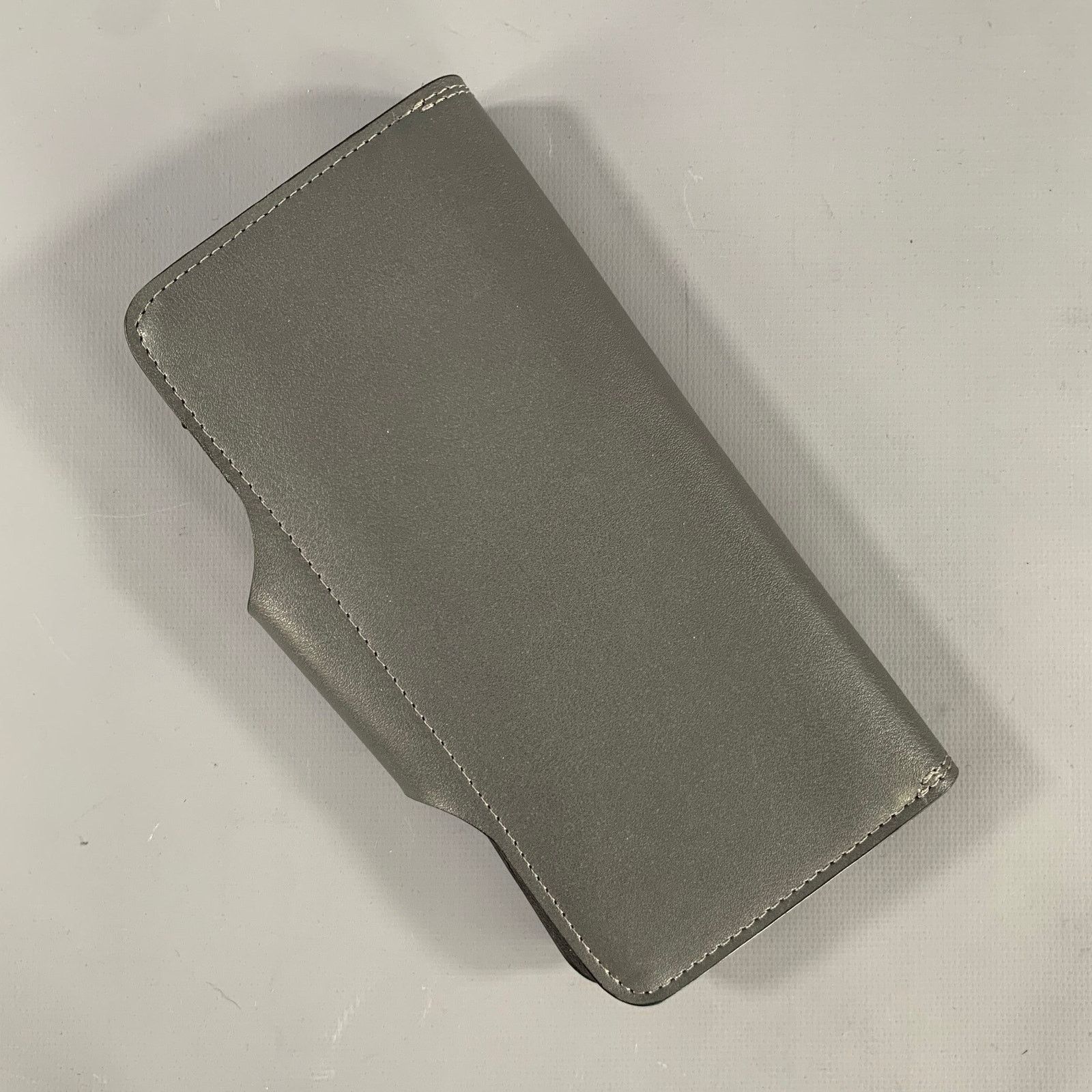 Other BOSHIHO Grey Leather Wallet Size ONE SIZE - 4 Thumbnail