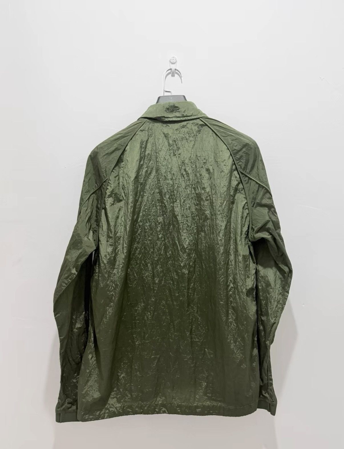 Stone Island 【Stone Island】 22SS Metal Nylon Jacket - Sage Green Size US XL / EU 56 / 4 - 5 Thumbnail