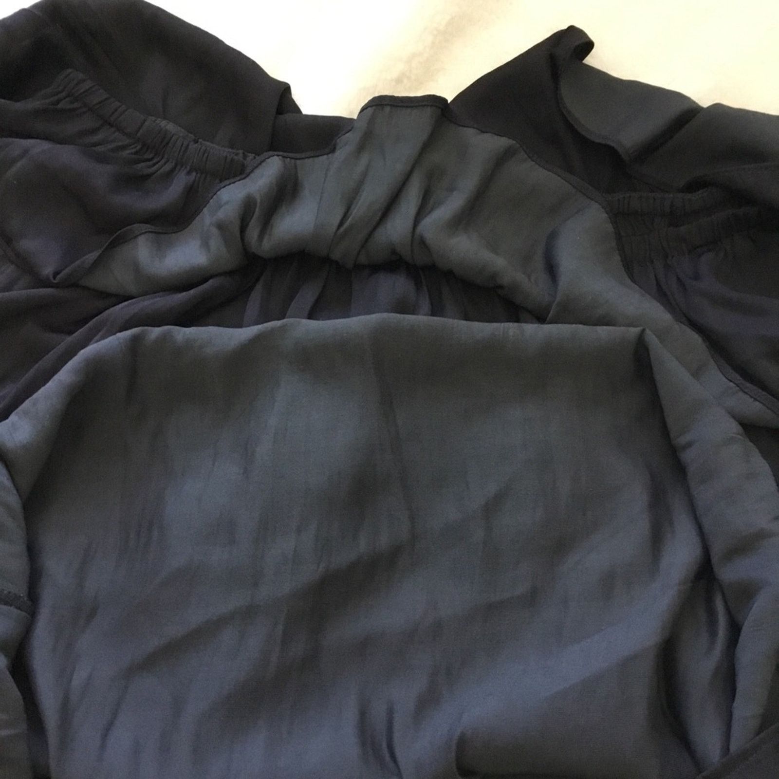 Other Archives Black Ruffled Off-The-Shoulder Top Size M / US 6-8 / IT 42-44 - 12 Thumbnail