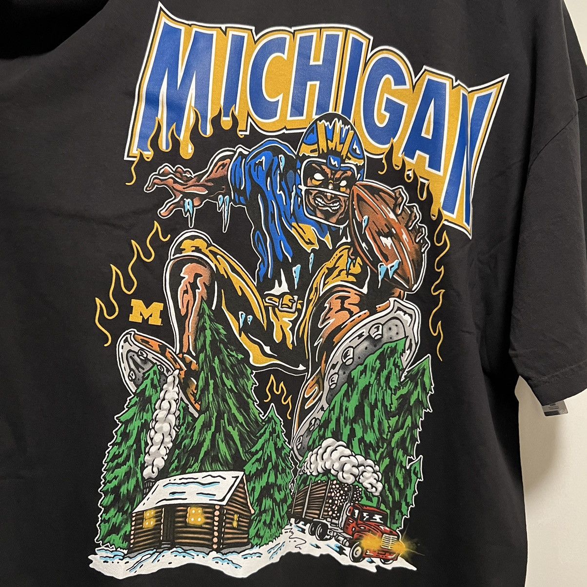 Warren Lotas Warren Lotas Michigan Lumber Tee Black Size US XL / EU 56 / 4 - 3 Thumbnail