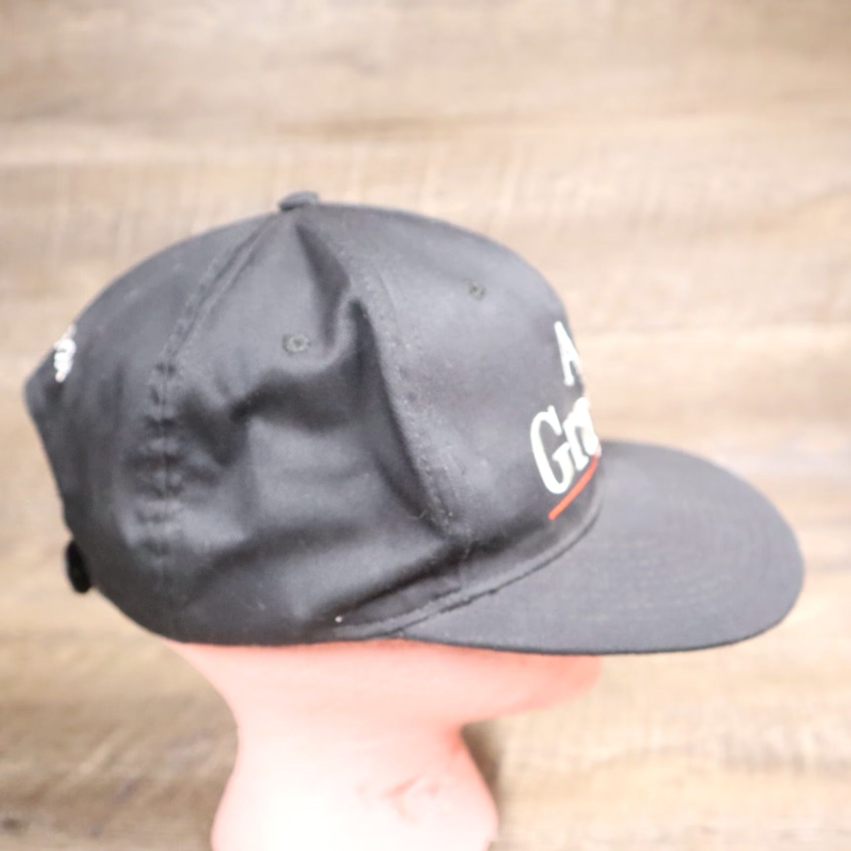 Vintage Aging Graysfully Black Cap Hat Shoebox Hallmark Greeting Cards Snapback Size ONE SIZE - 2 Thumbnail